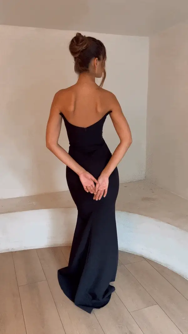 Celine Gown - Black - Image 5
