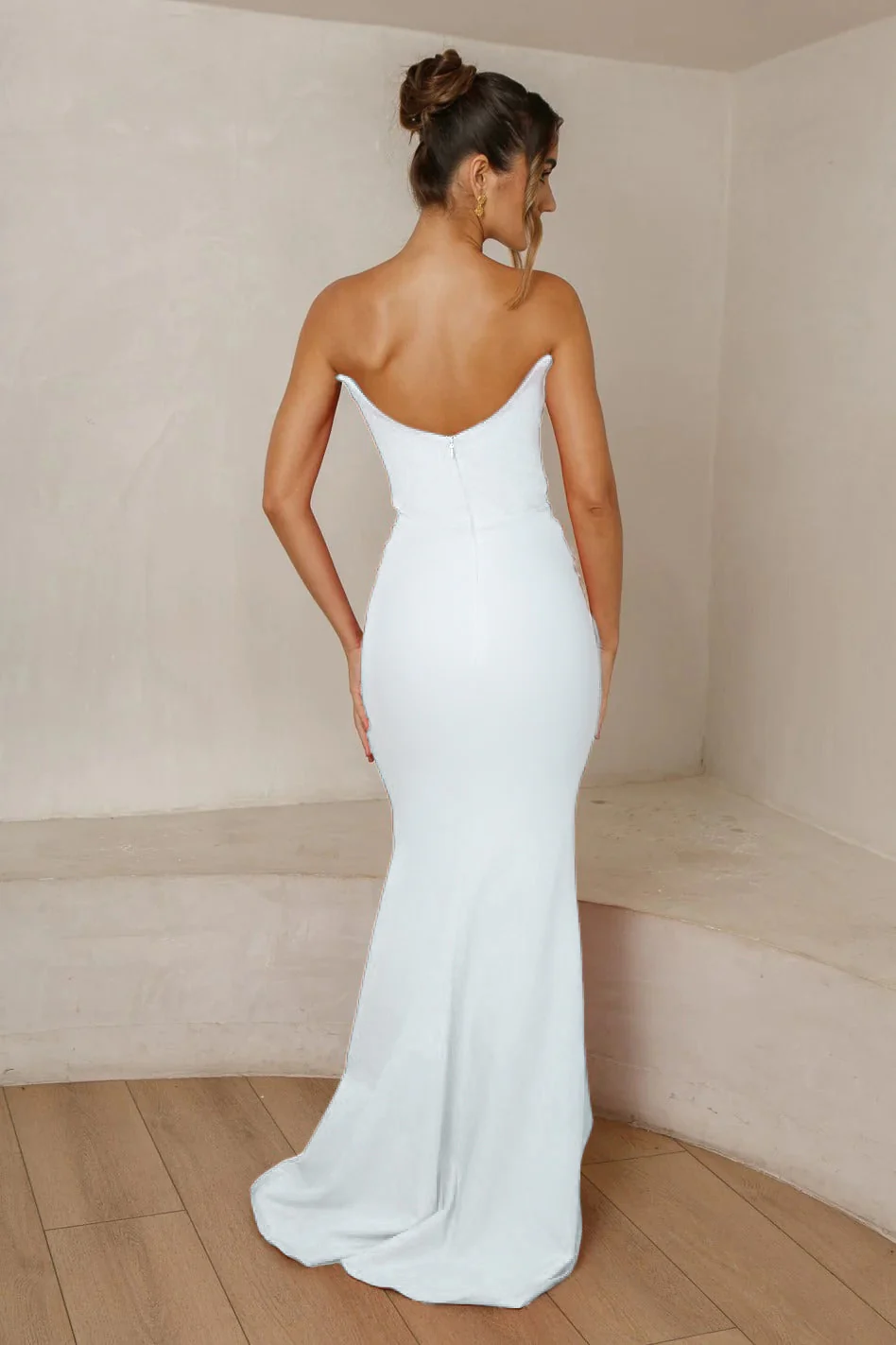 Celine Gown - White - Image 2