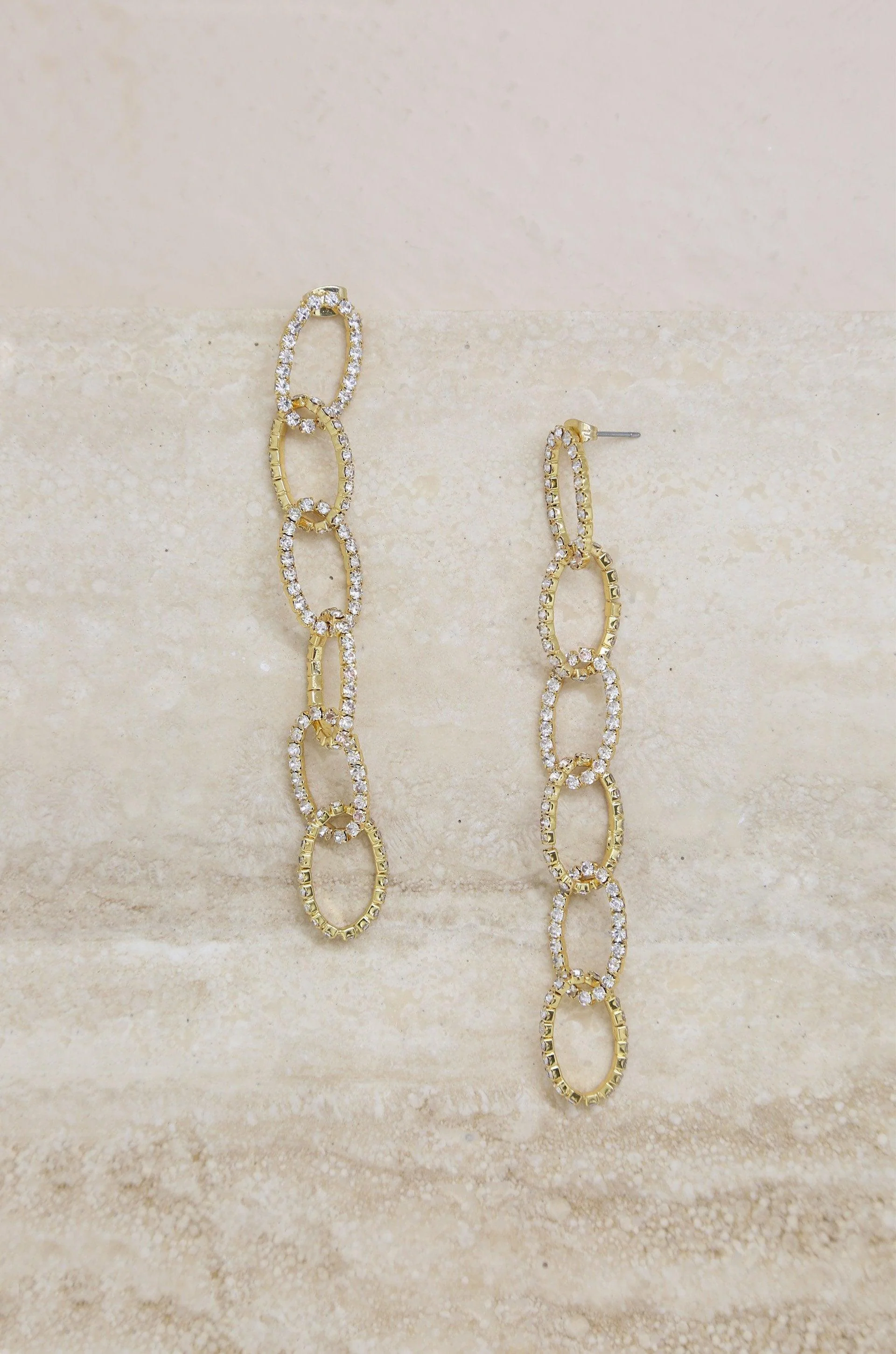 Chain Drop Earrings - Image 3