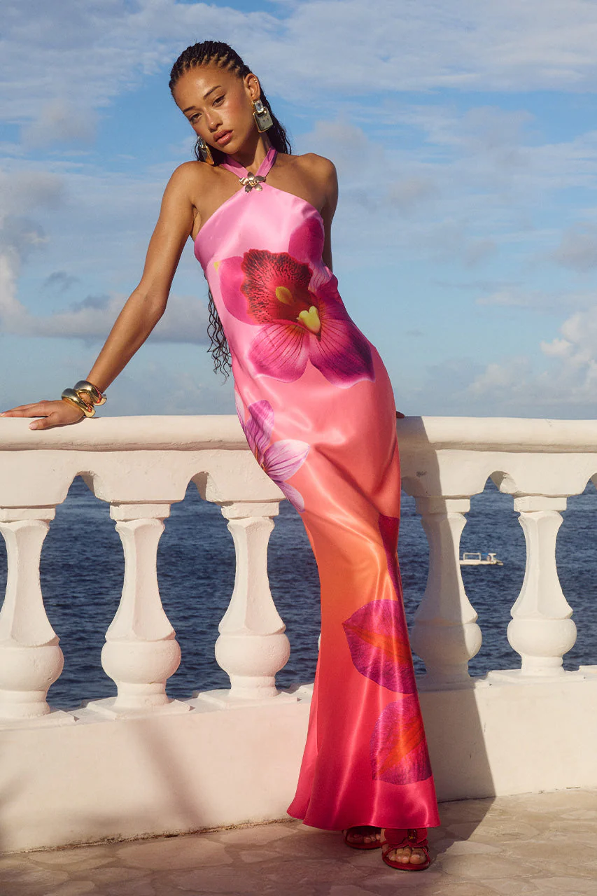 Chara Maxi Dress - Cosmo Ombre - Image 3