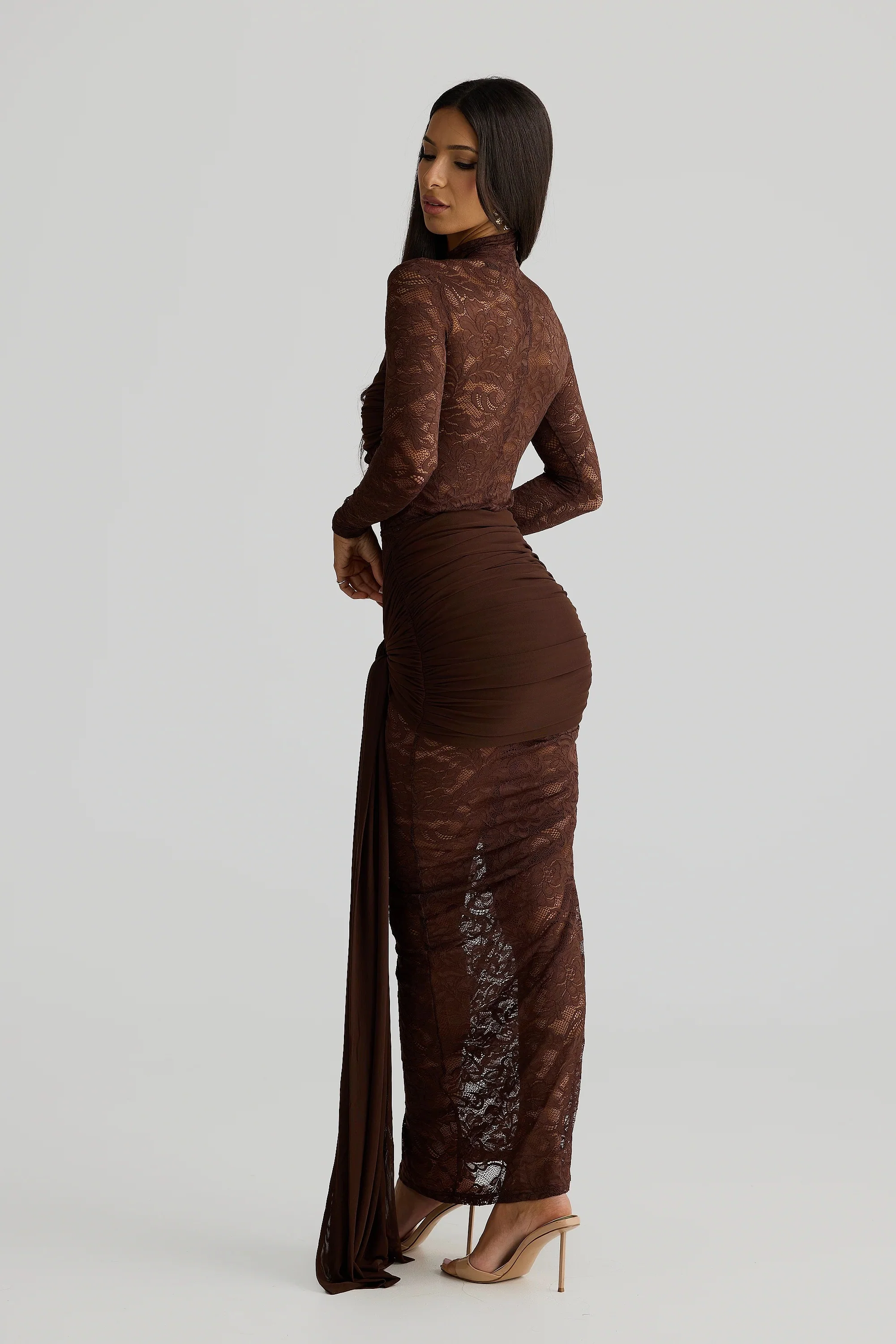 Clara Bodysuit - Espresso Brown - Image 2