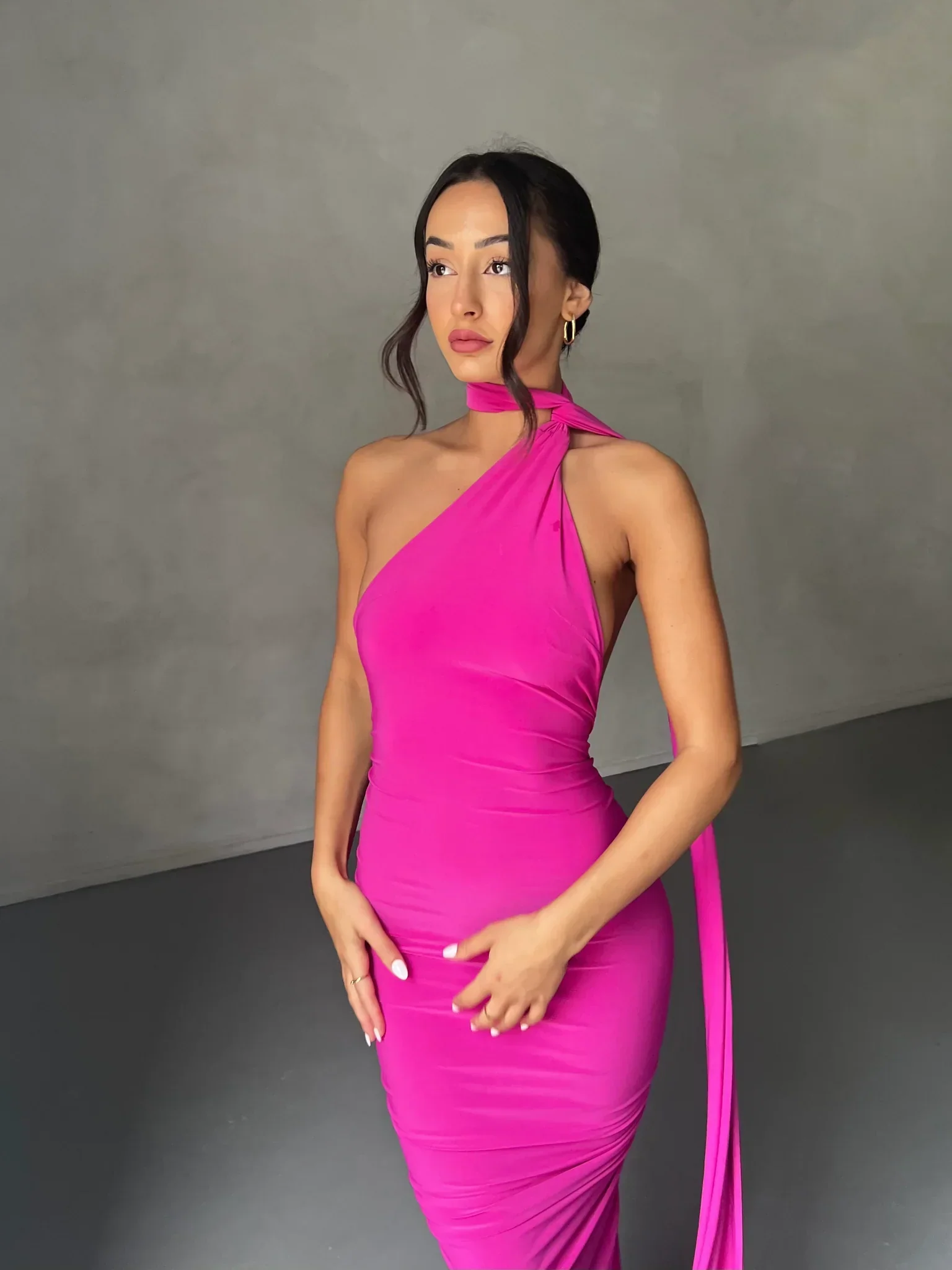 Constantina Gown - Berry - Image 10