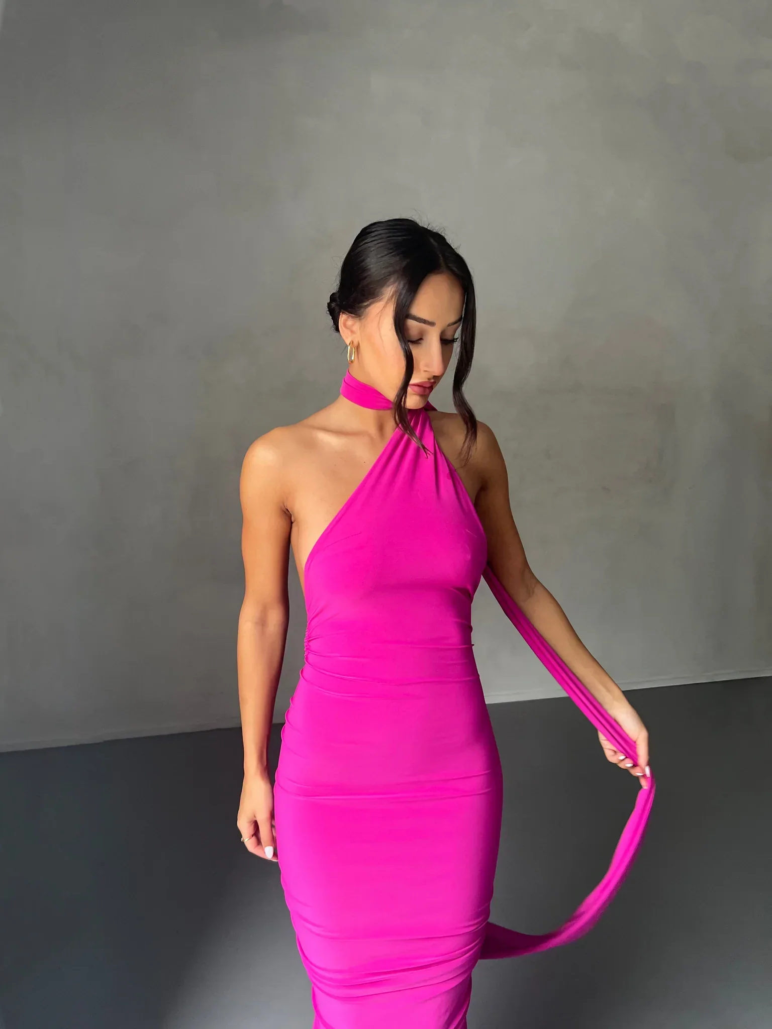 Constantina Gown - Berry - Image 12