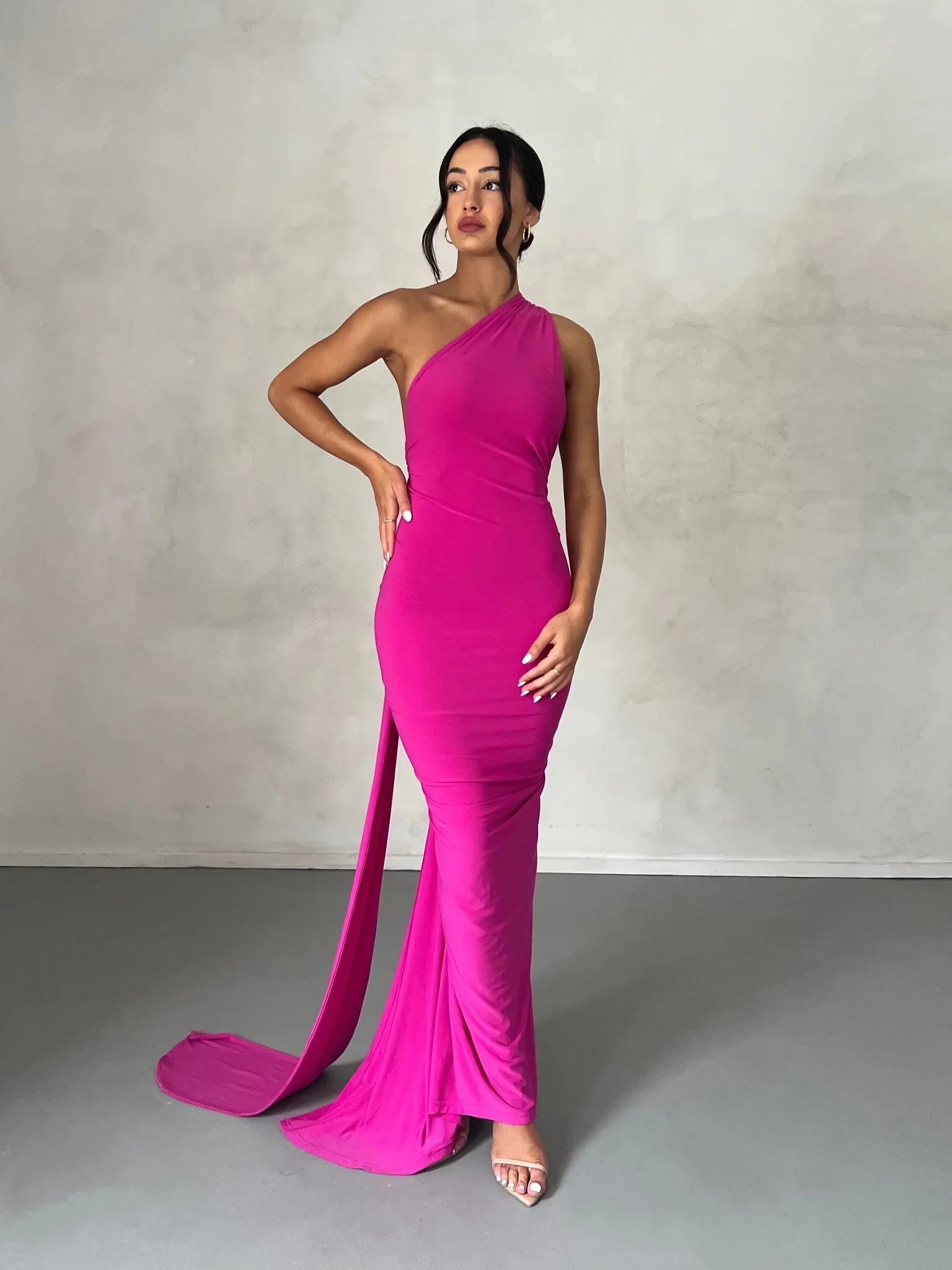 Constantina Gown - Berry - Image 2