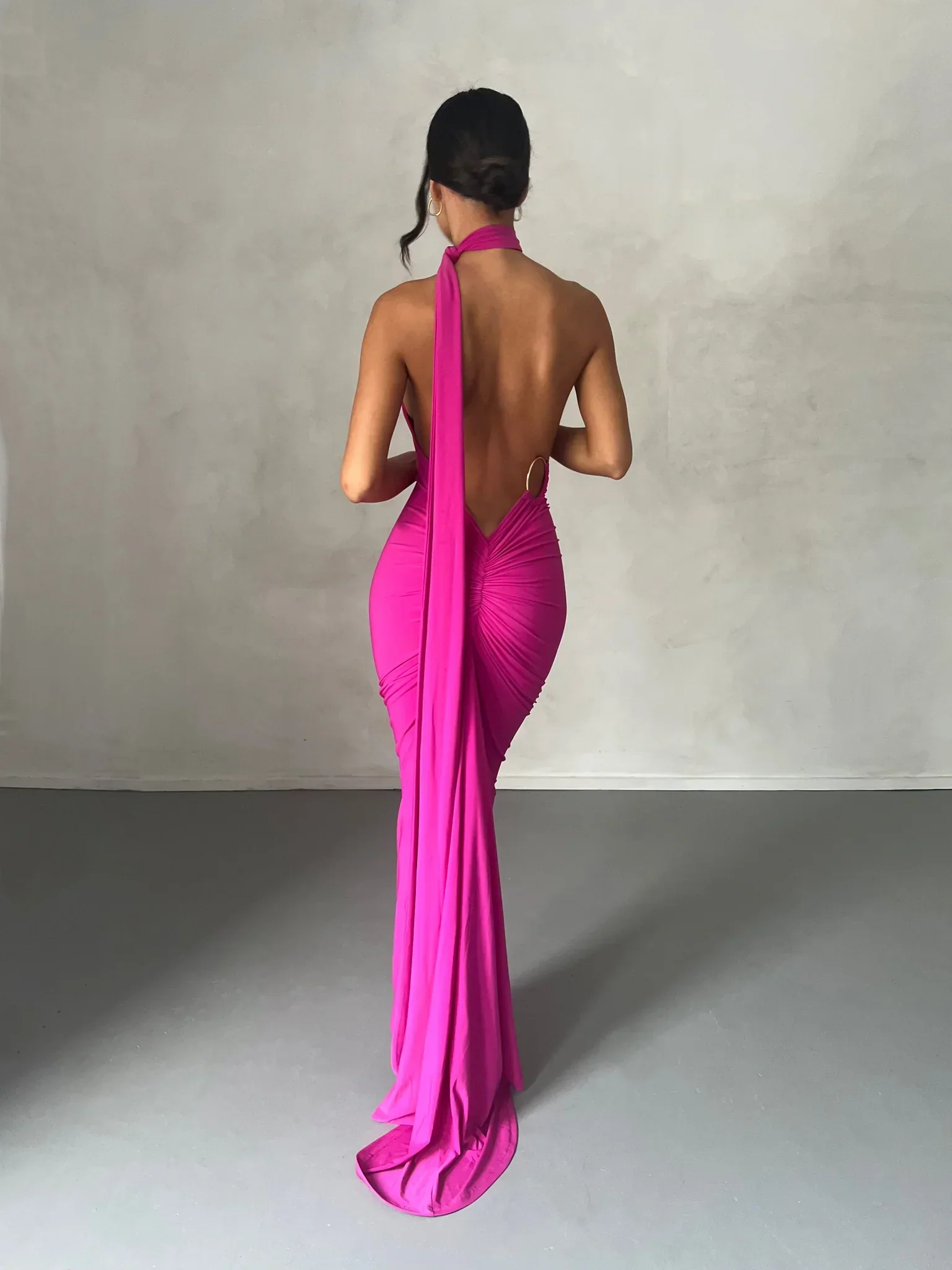 Constantina Gown - Berry - Image 4