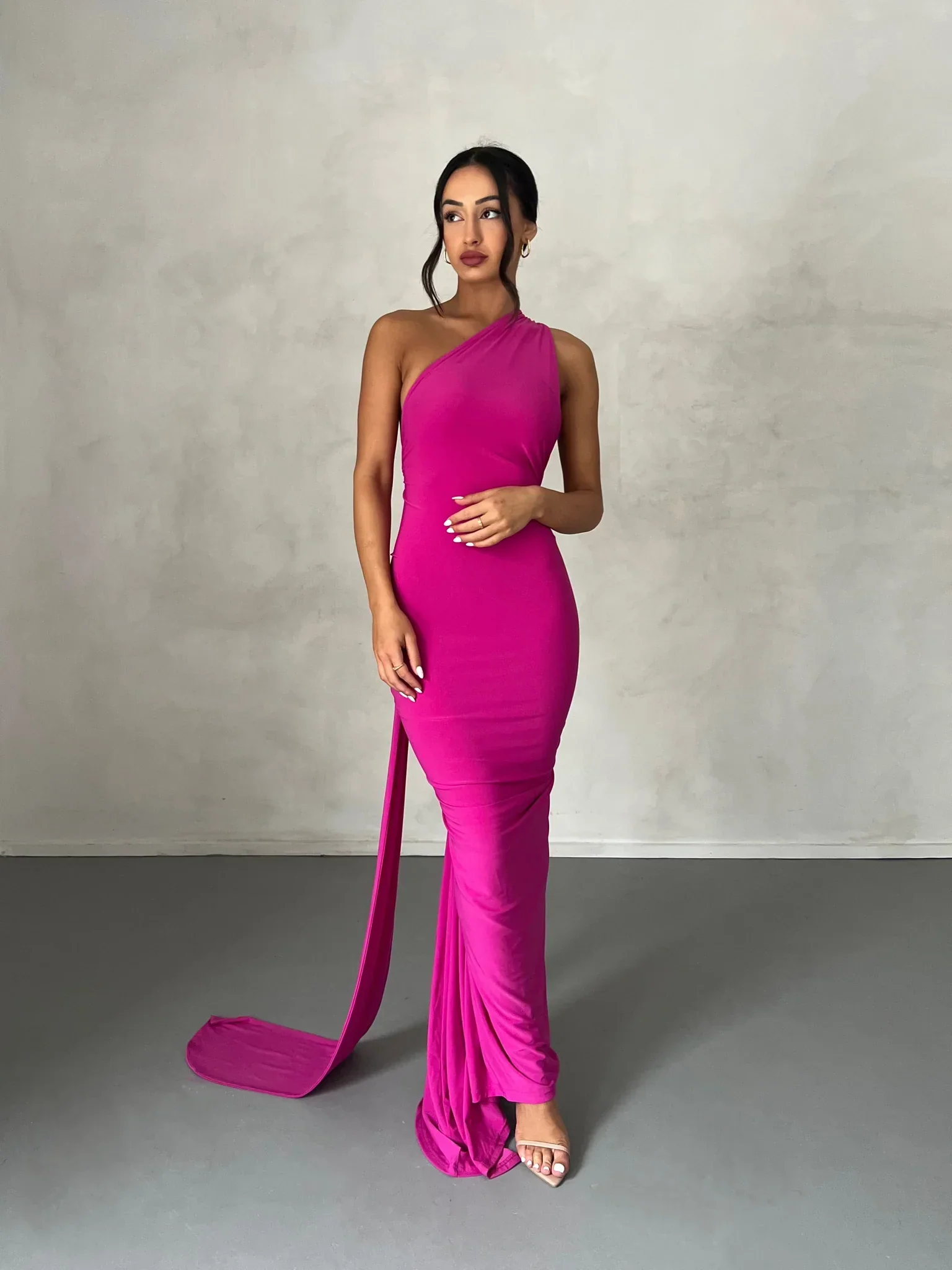 Constantina Gown - Berry - Image 5