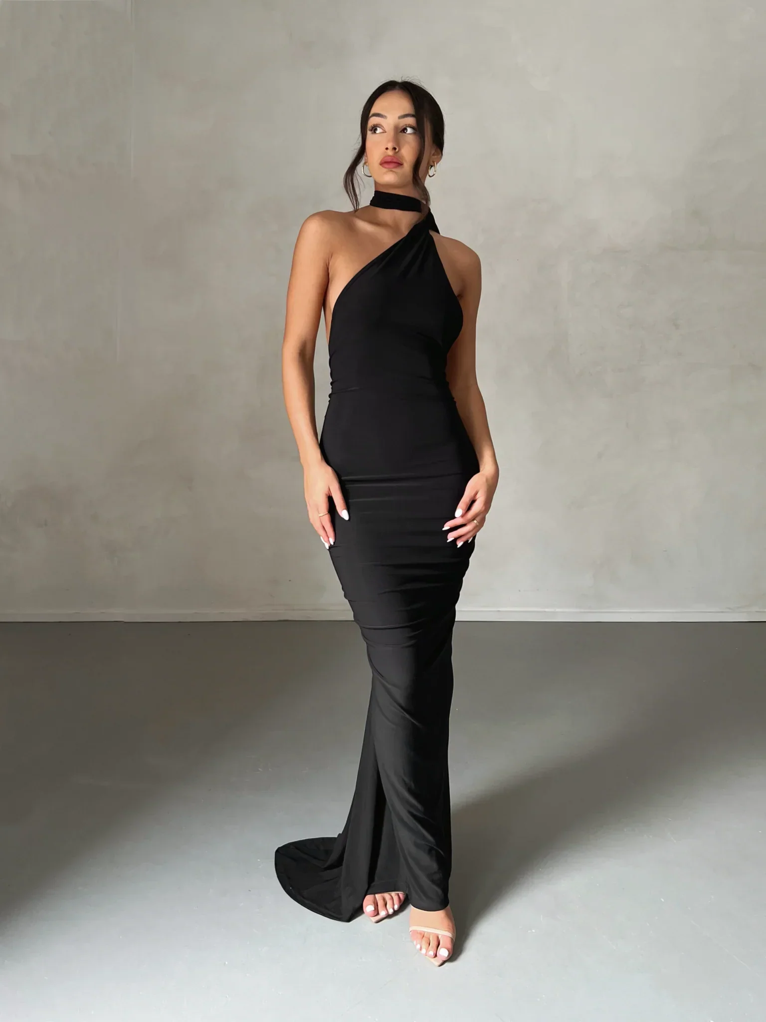 Constantina Gown - Black - Image 2