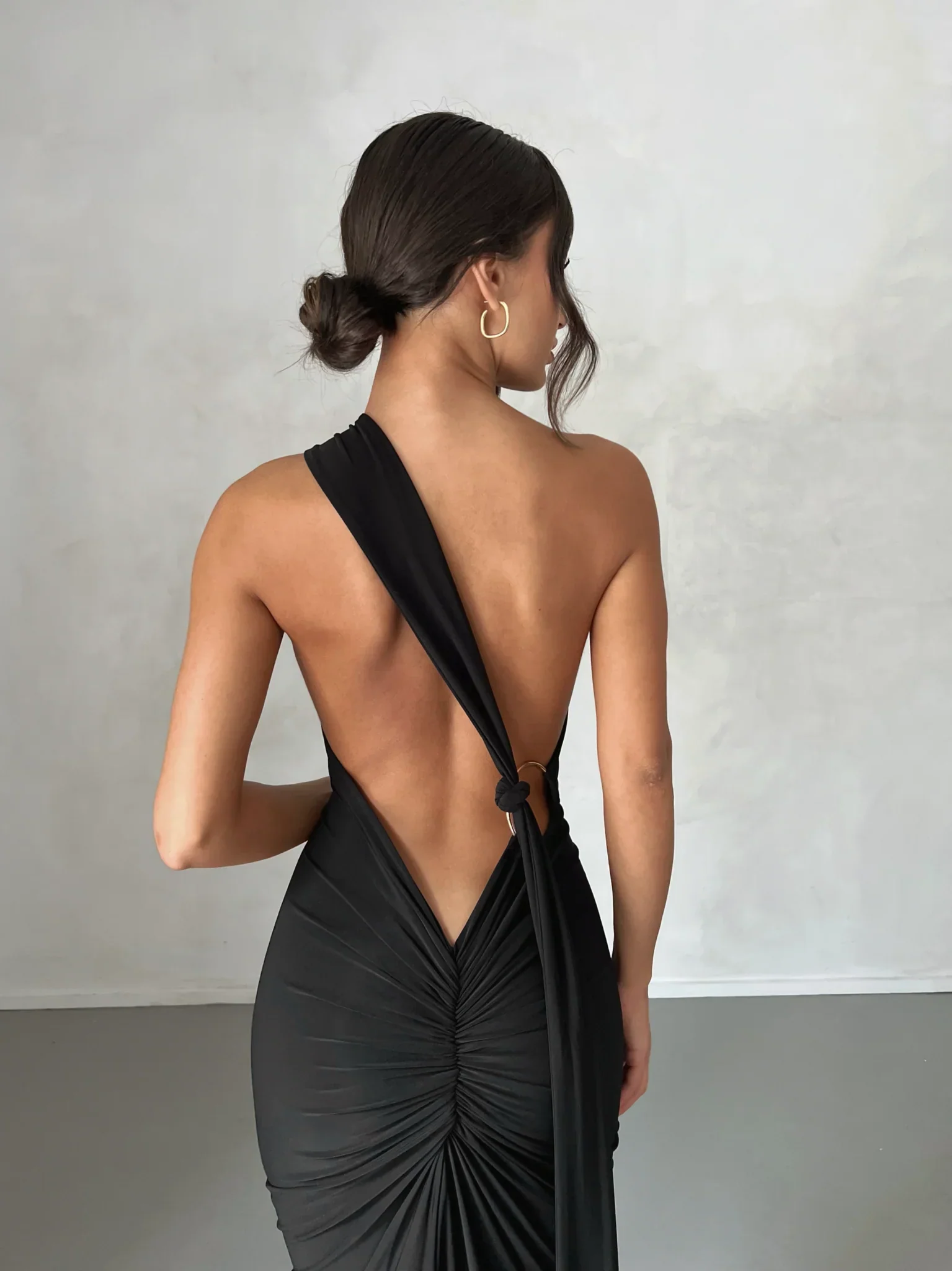Constantina Gown - Black - Image 3