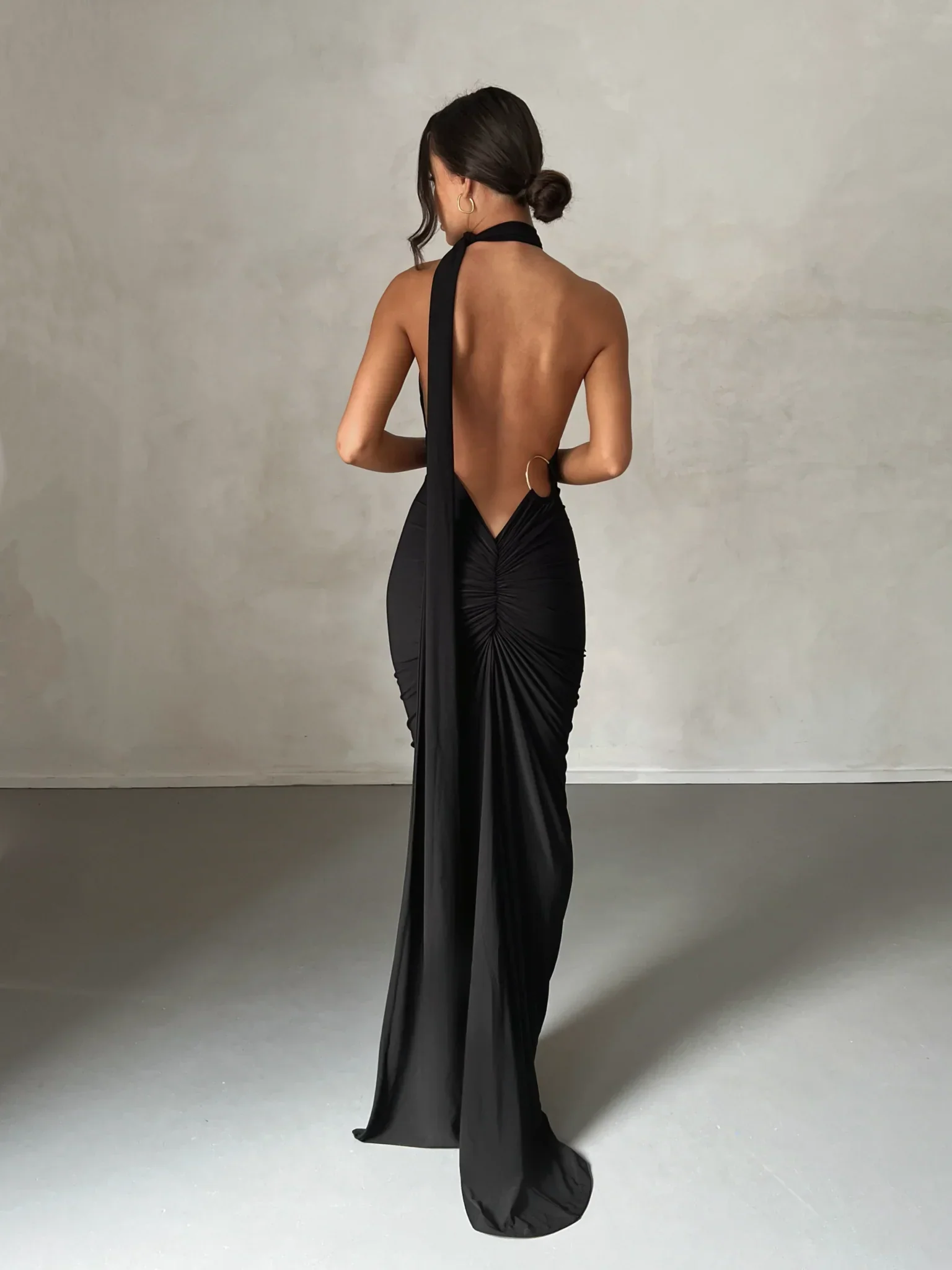Constantina Gown - Black - Image 4