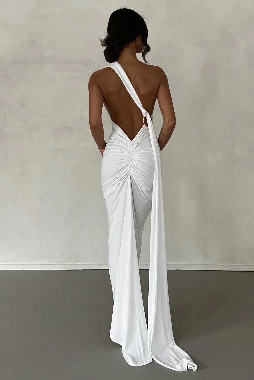 Constantina Gown - White - Image 3