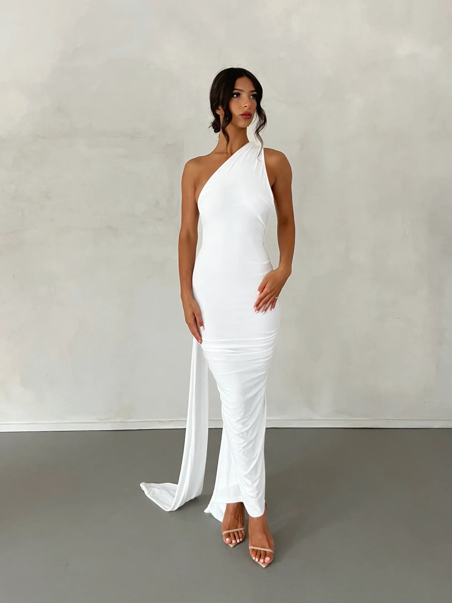 Constantina Gown - White - Image 4
