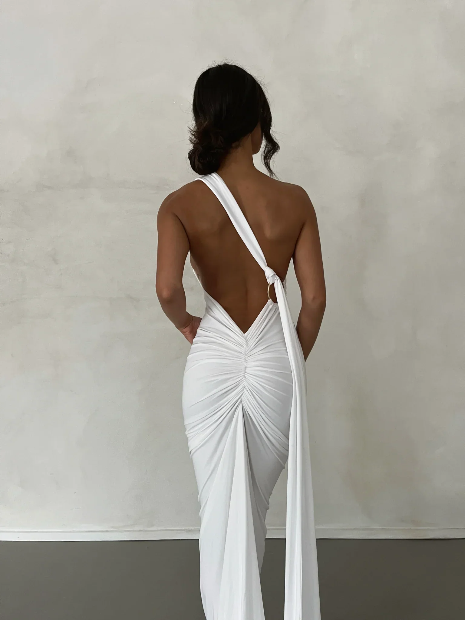 Constantina Gown - White - Image 5