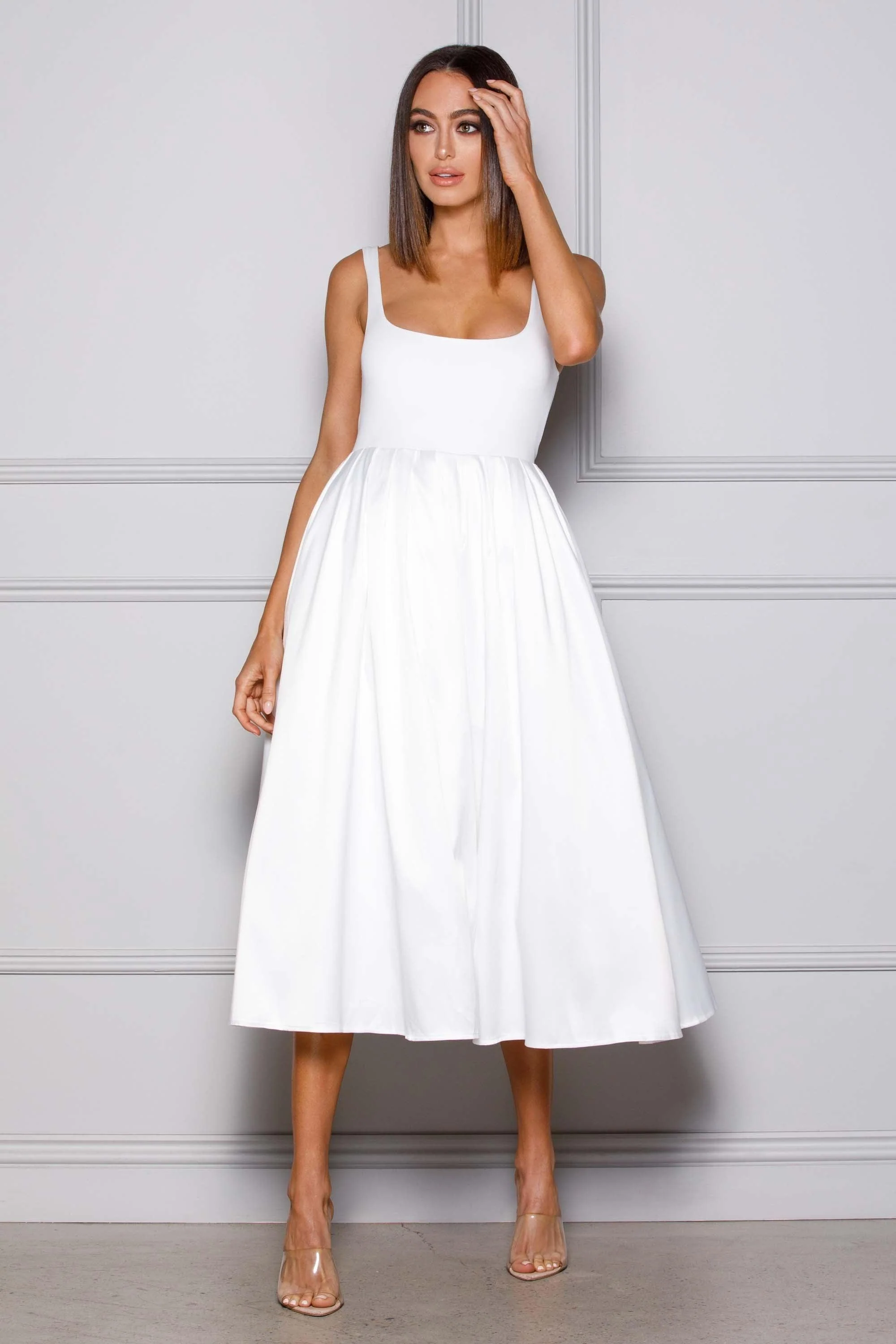 Cora Dress - White - Image 4