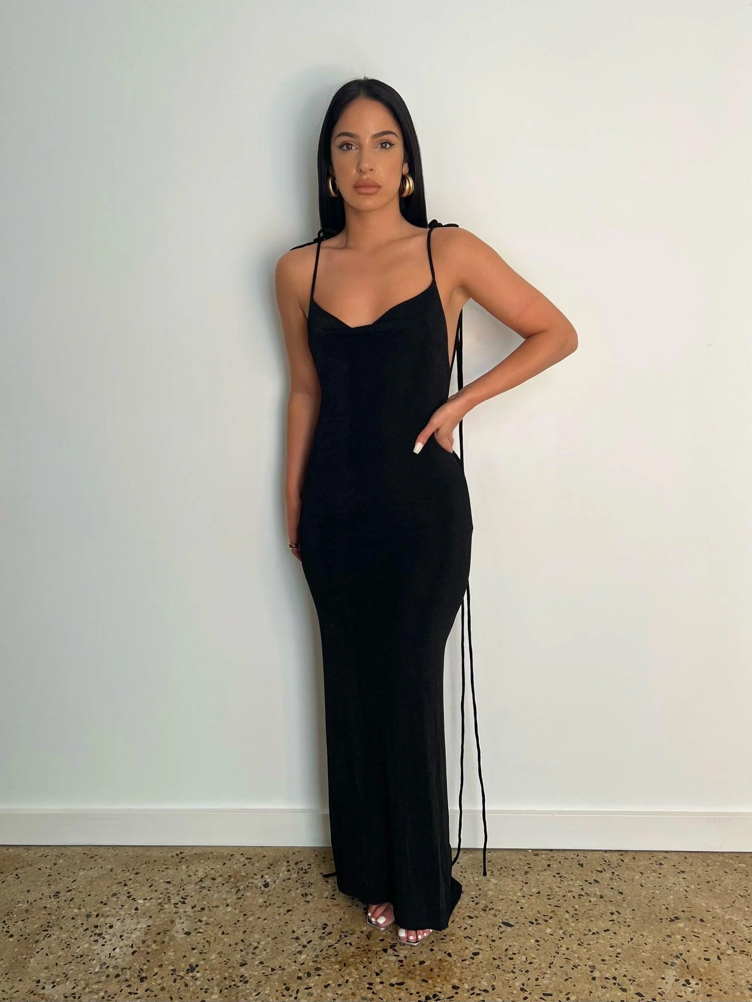 Cristina Gown - Black - Image 4