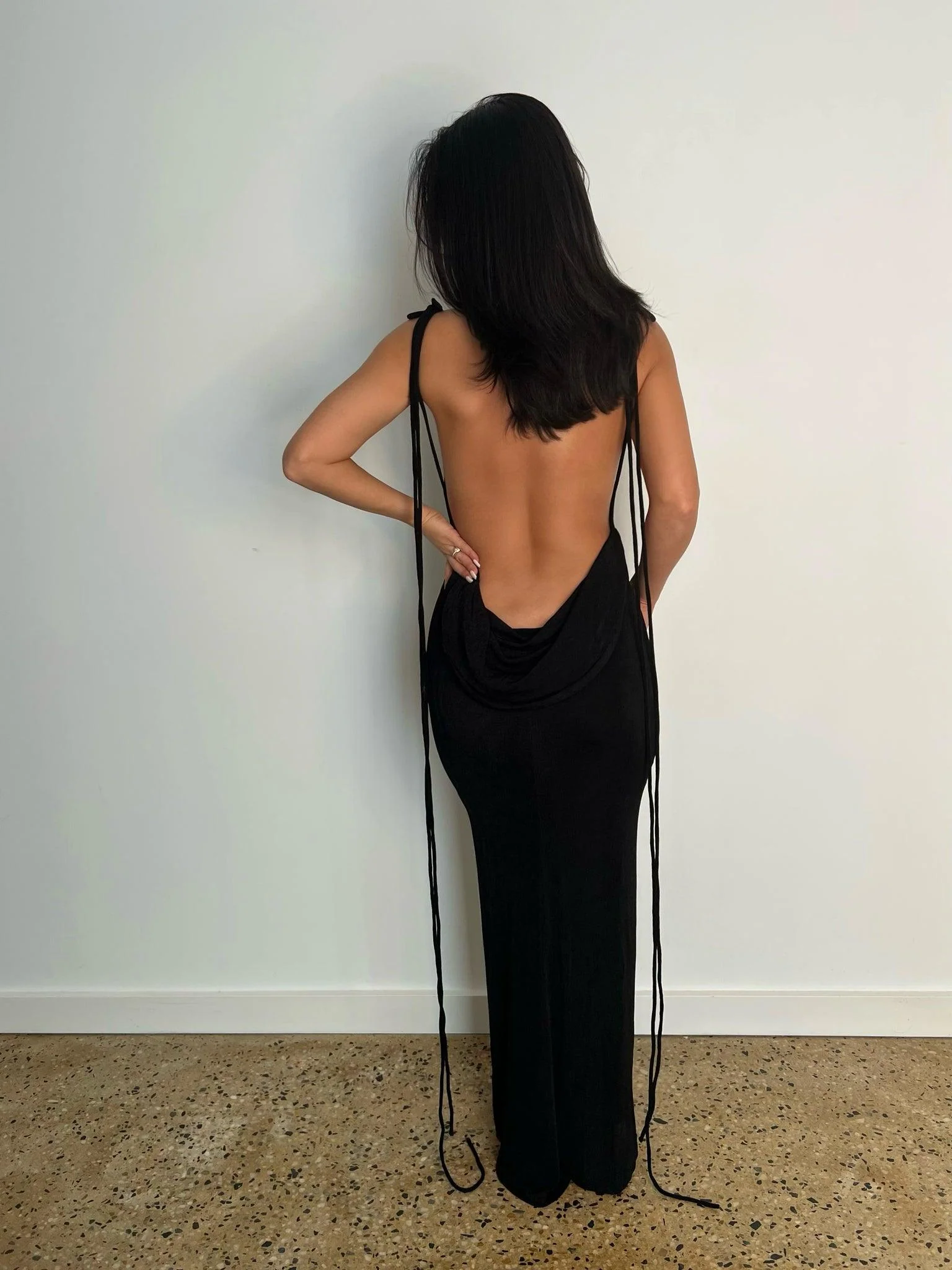 Cristina Gown - Black - Image 5