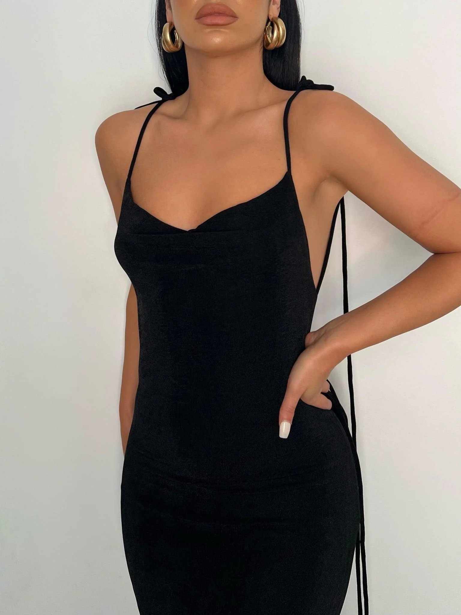 Cristina Gown - Black - Image 6