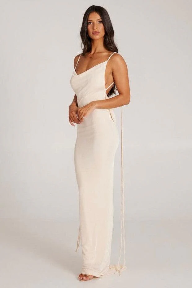 Cristina Gown - Pearl White - Image 3