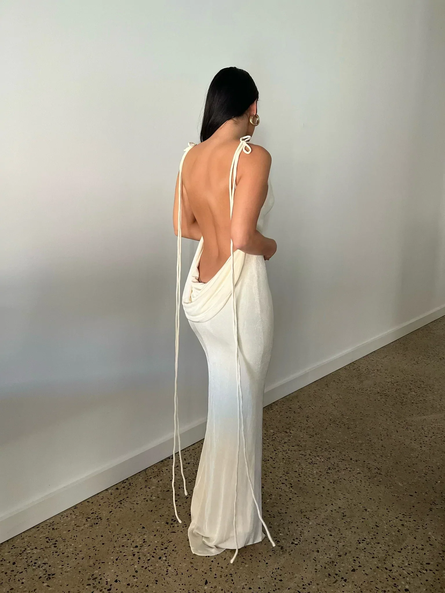 Cristina Gown - Pearl White - Image 7