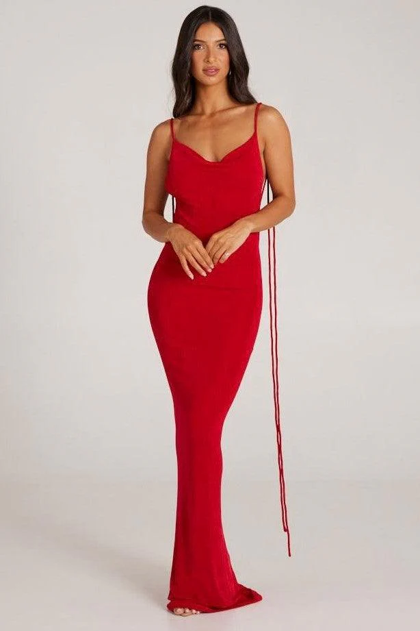 Cristina Gown - Red - Image 5