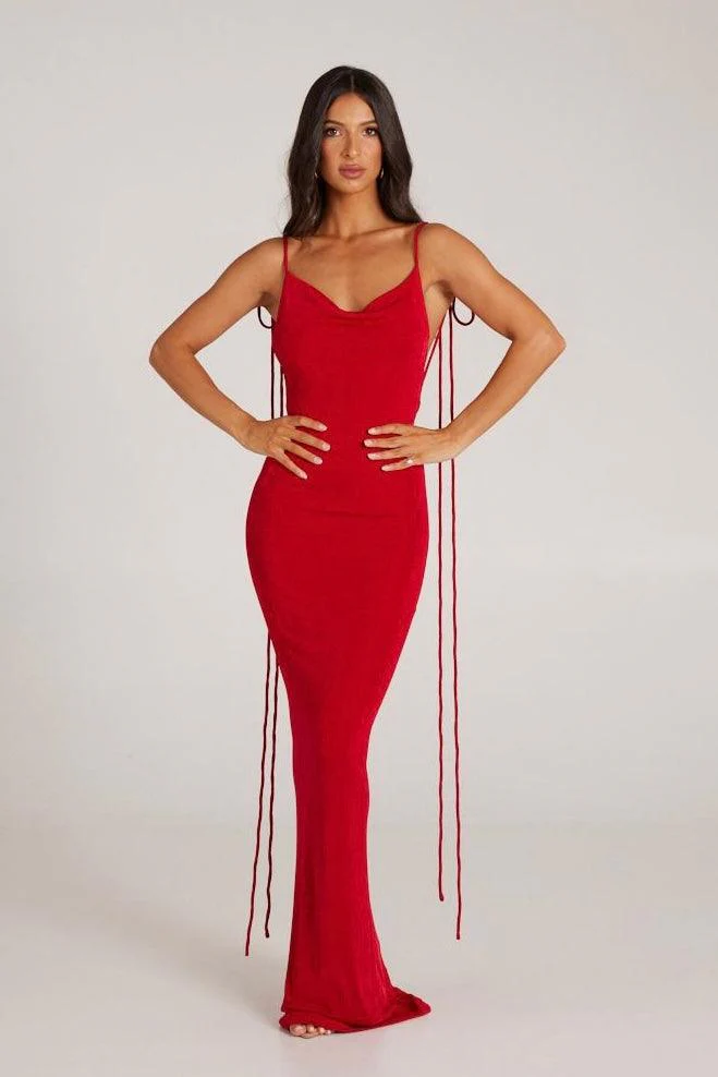 Cristina Gown - Red - Image 8
