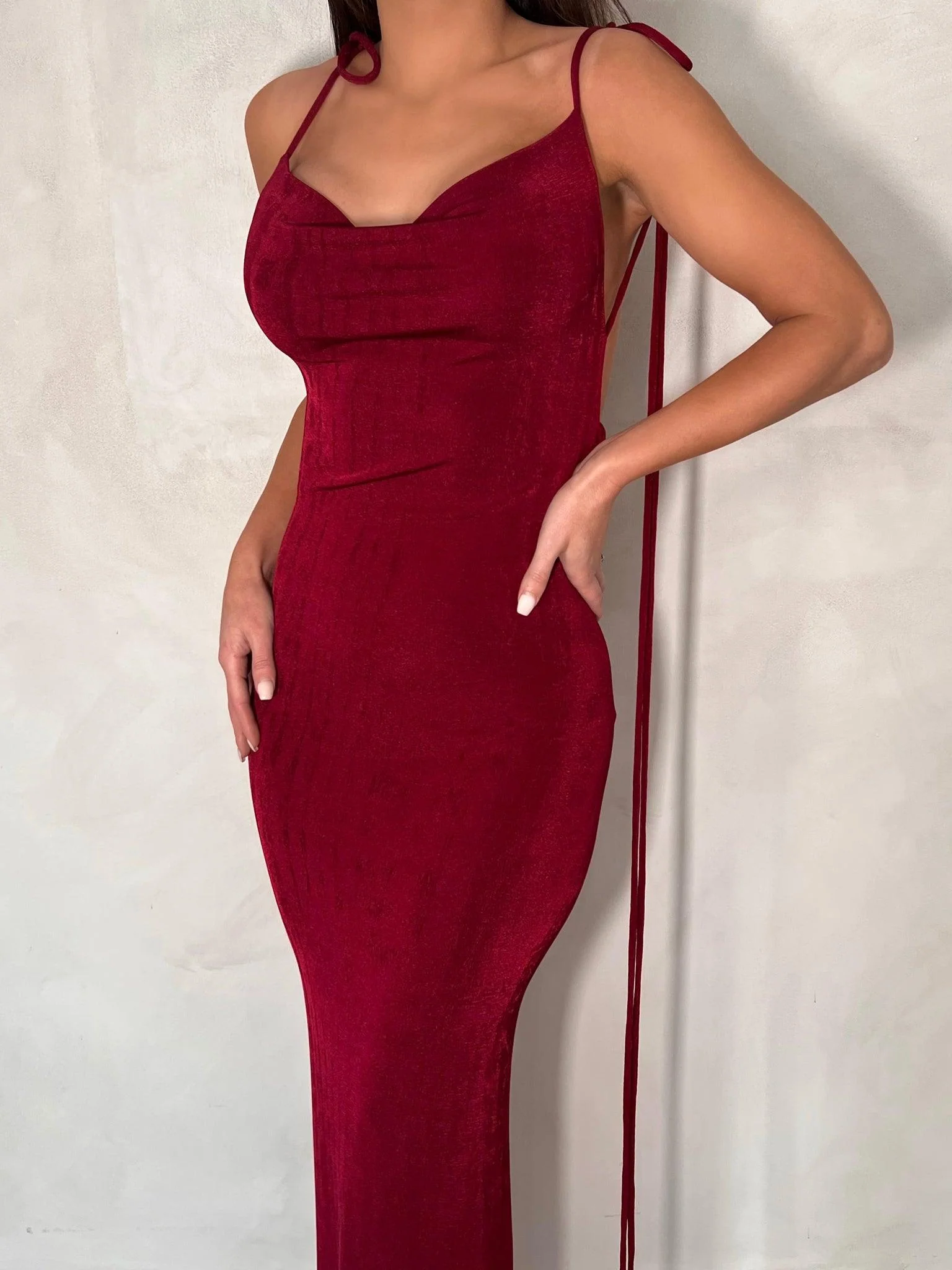 Cristina Gown - Wine - Image 2