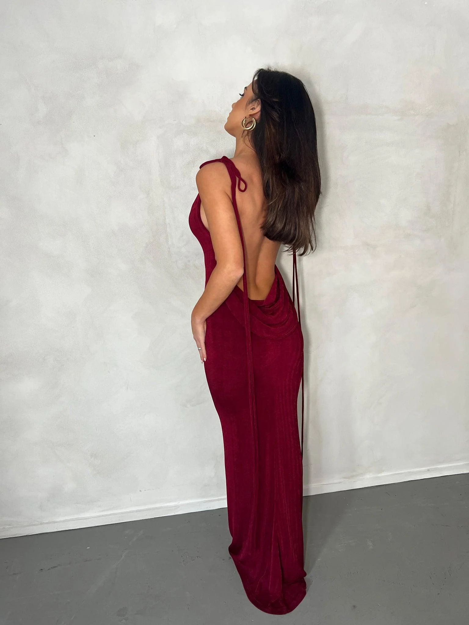Cristina Gown - Wine - Image 6