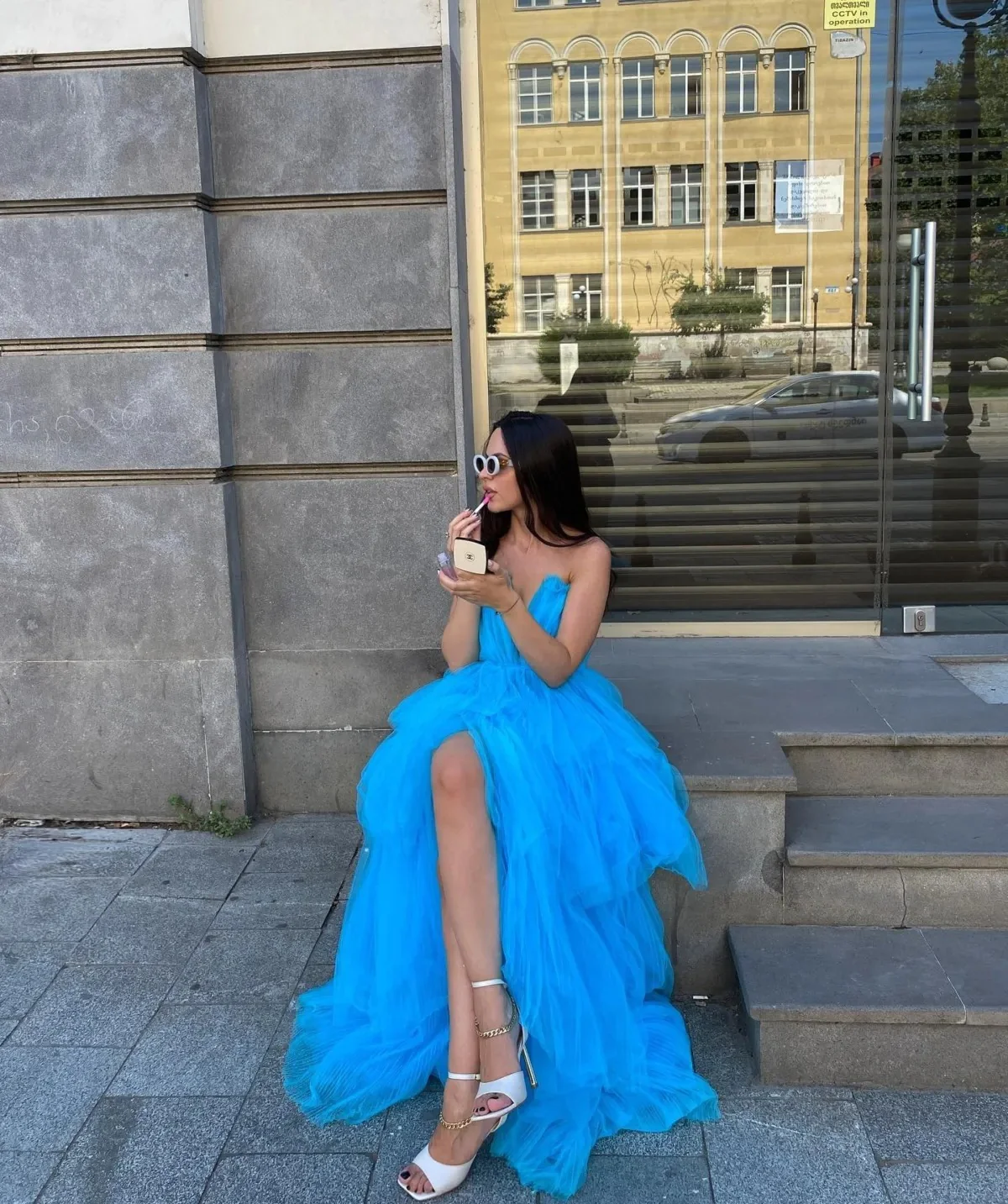 Cruz Dress - Turquoise - Image 10