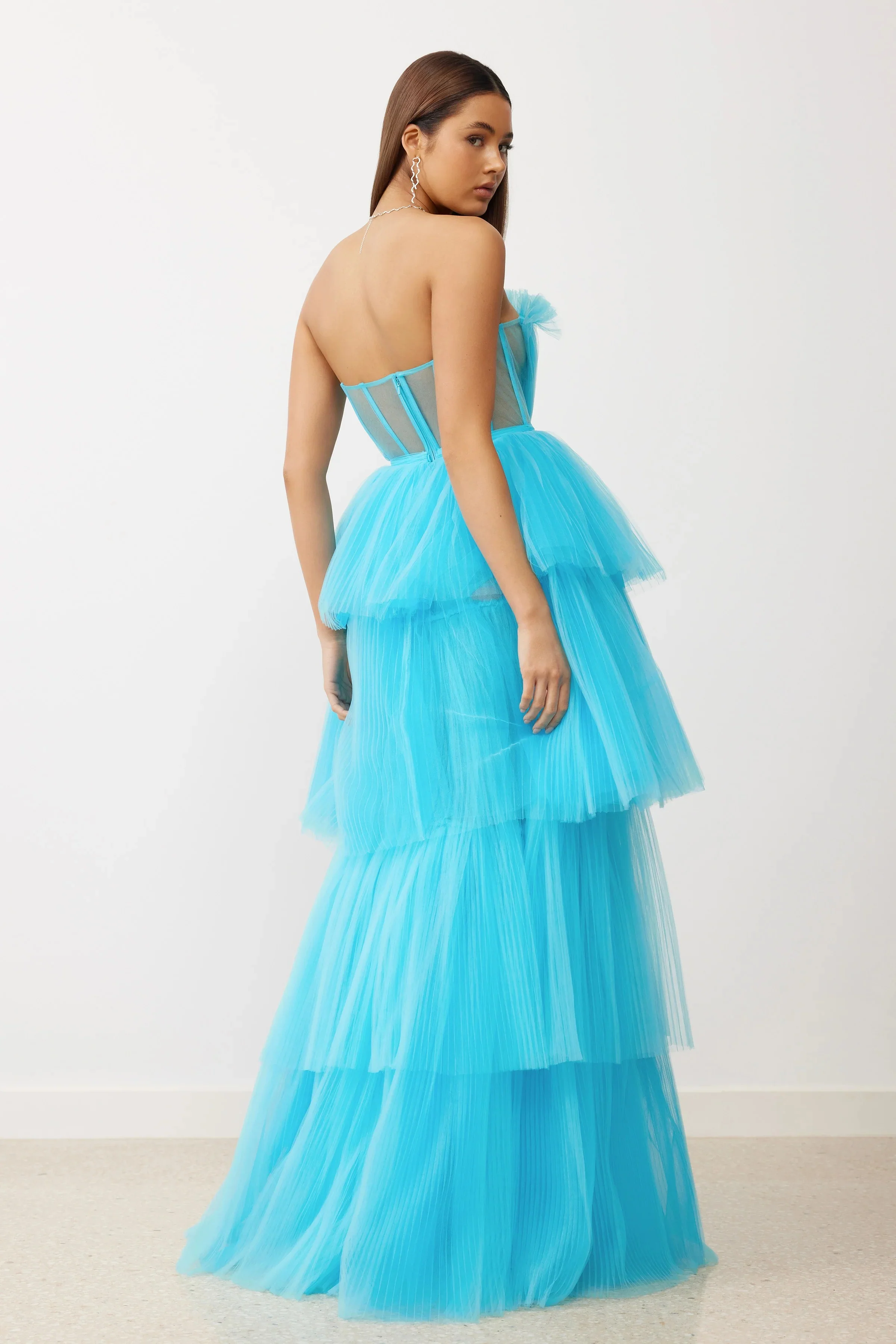 Cruz Dress - Turquoise - Image 2
