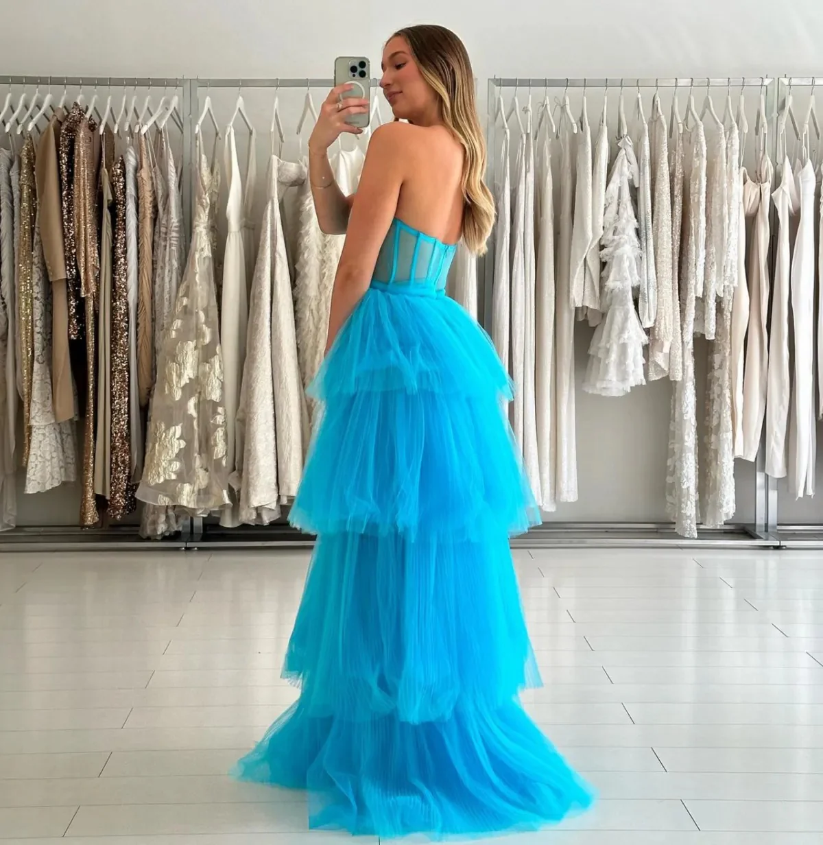 Cruz Dress - Turquoise - Image 5