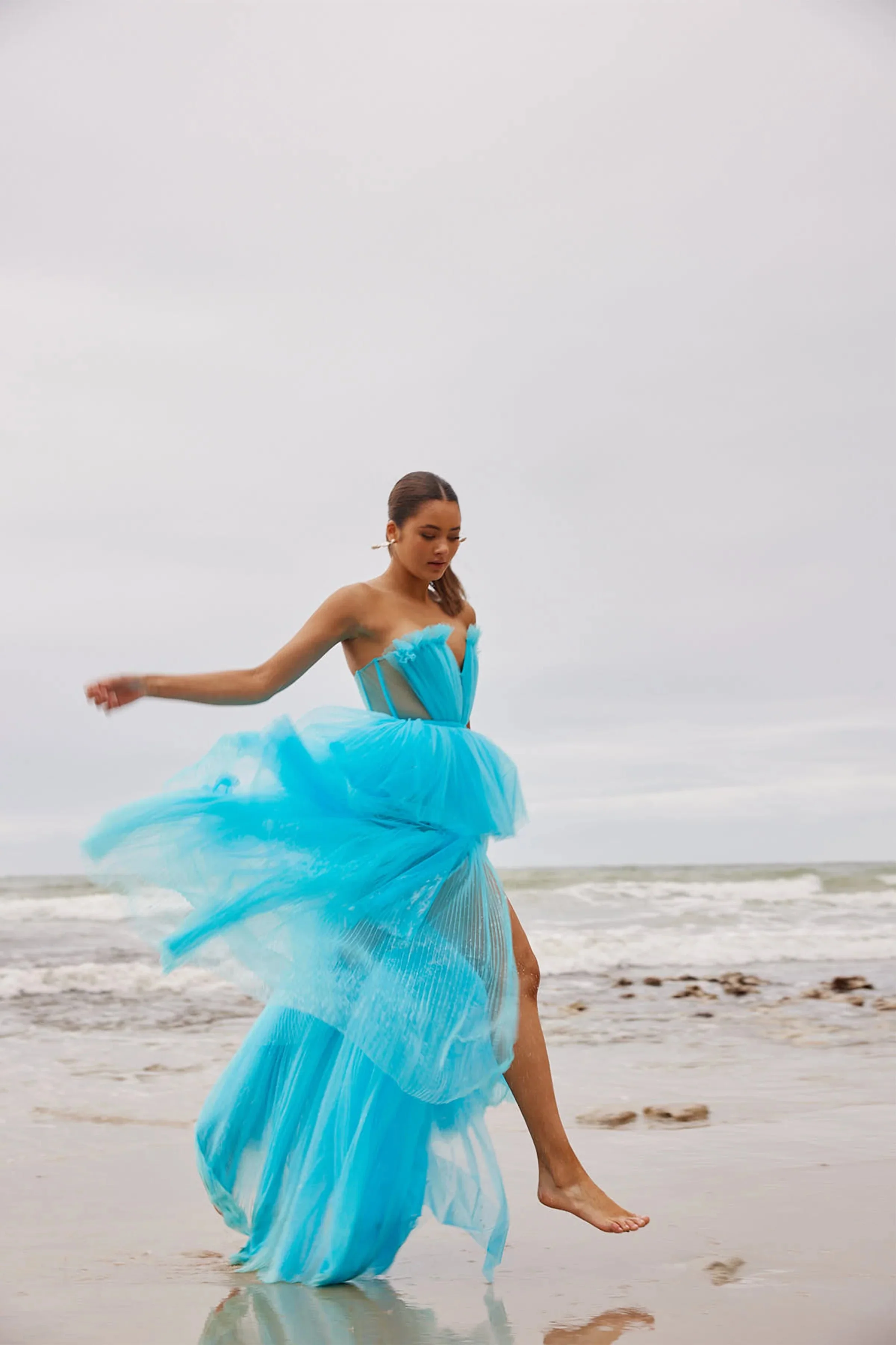 Cruz Dress - Turquoise - Image 7