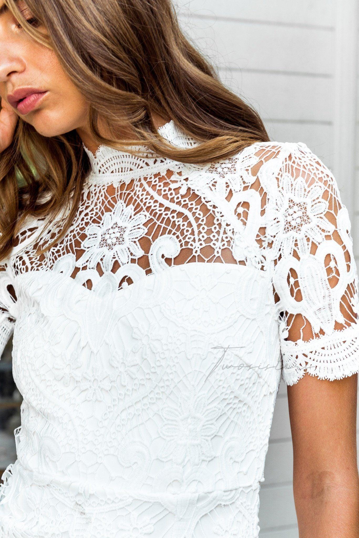 Crystal Dress - White - Image 3