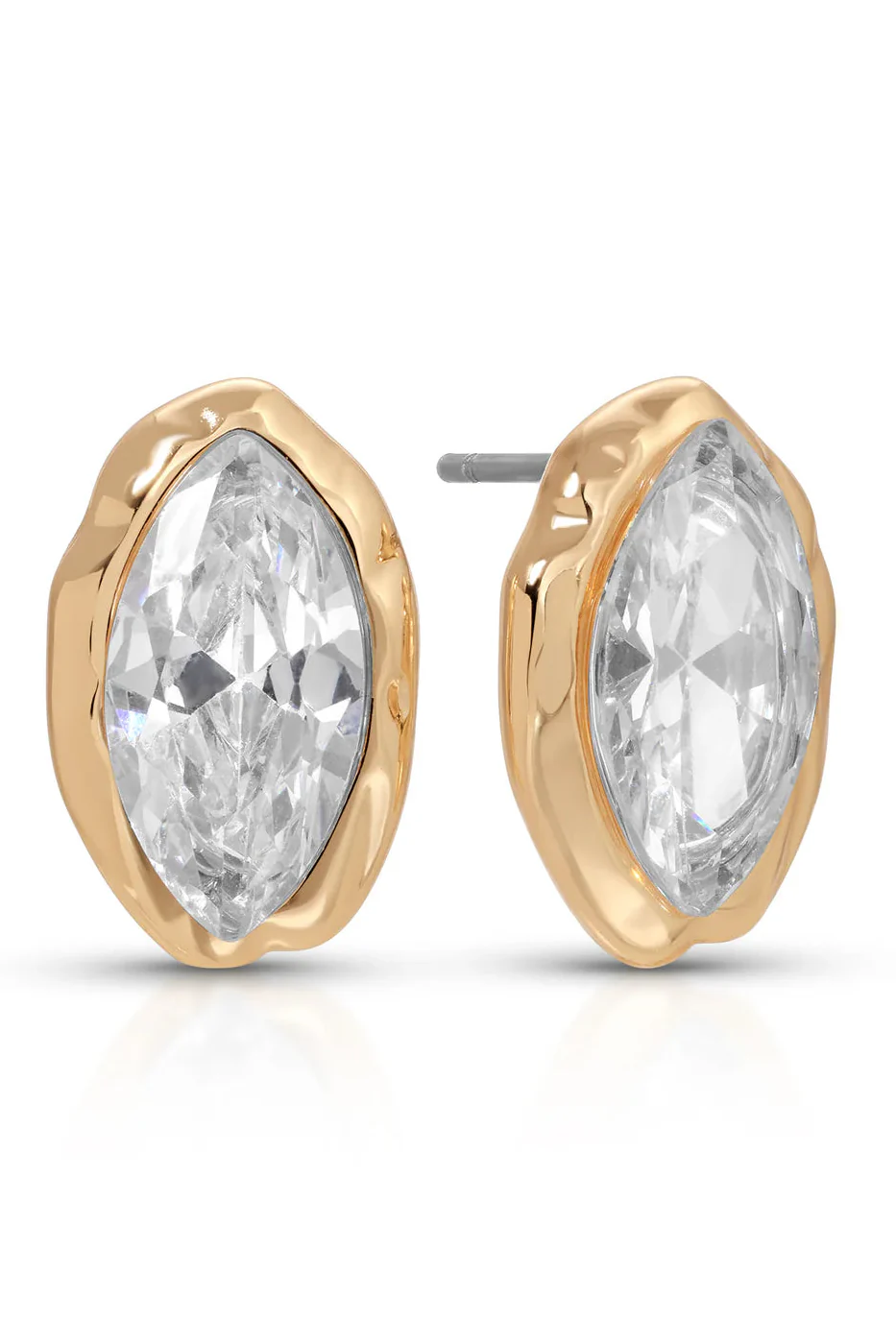 Crystal Luxe Mini Studs - Clear - Image 3