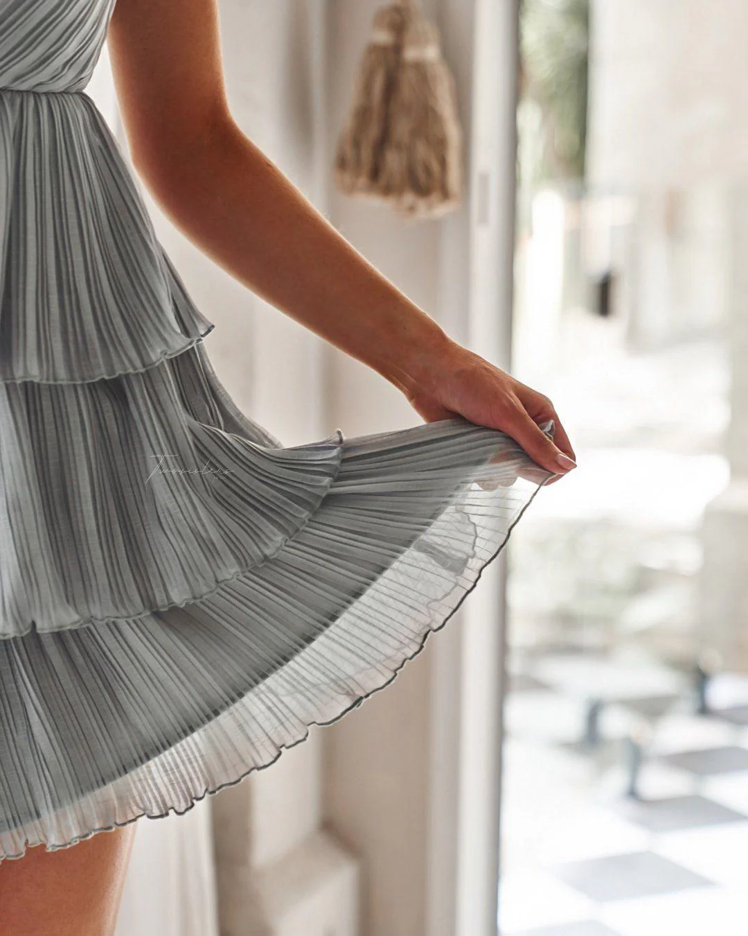 Daisy Dress - Sage - Image 5