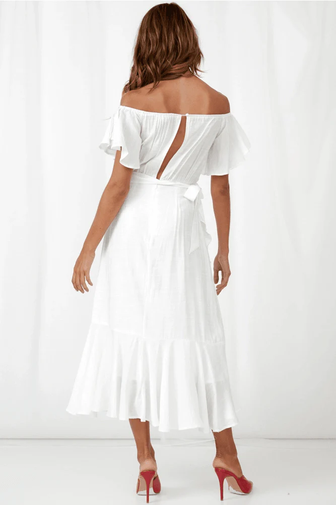 Dalila Dress - White - Image 3