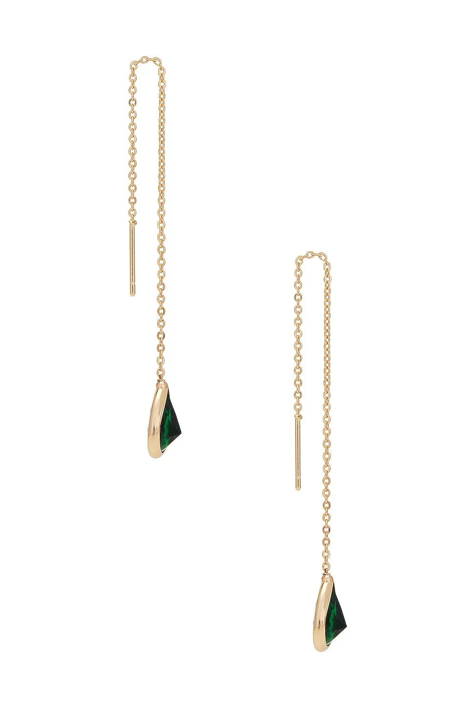 Barely There Chain Earrings - Image 2