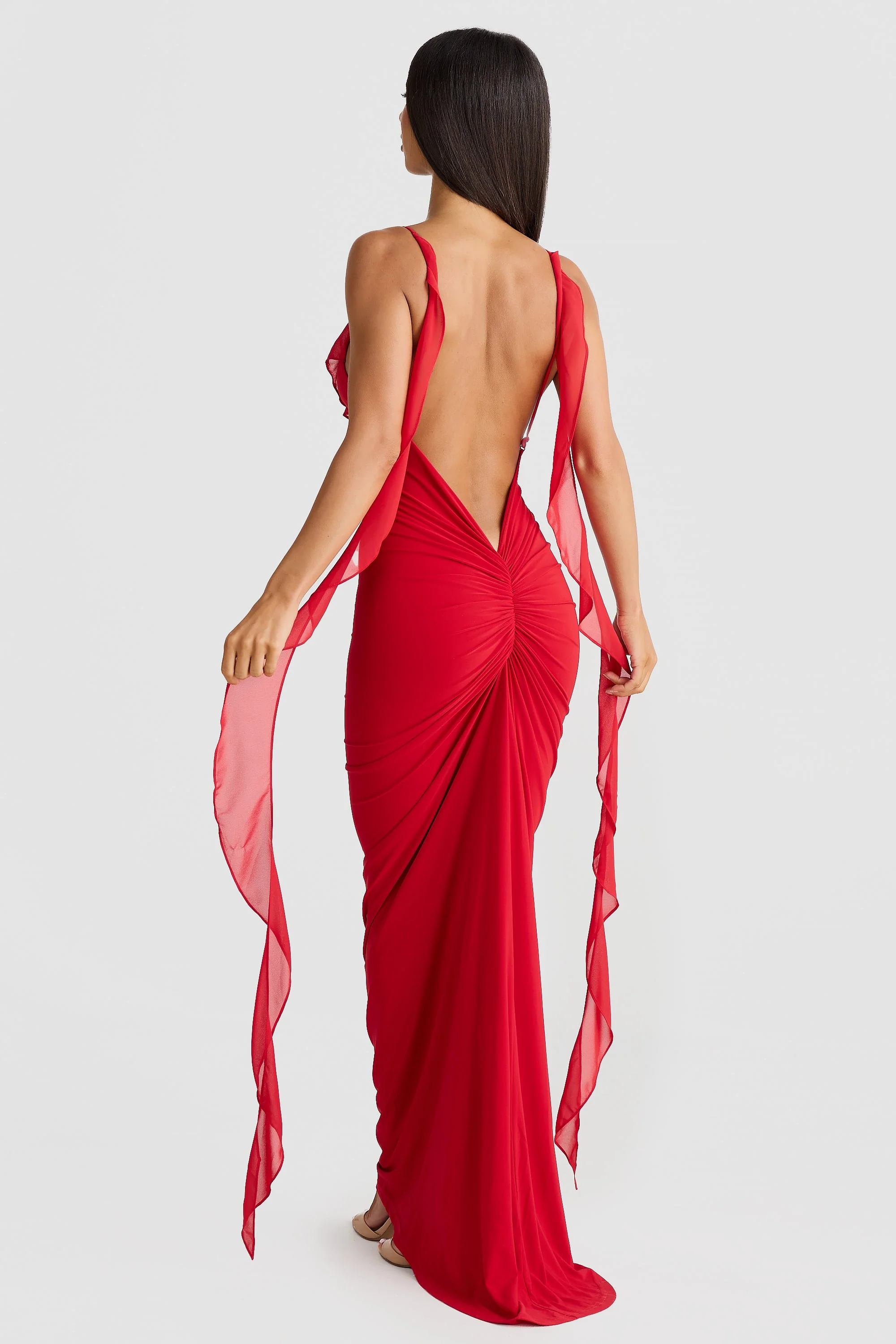 Daniela Dress - Red - Image 2
