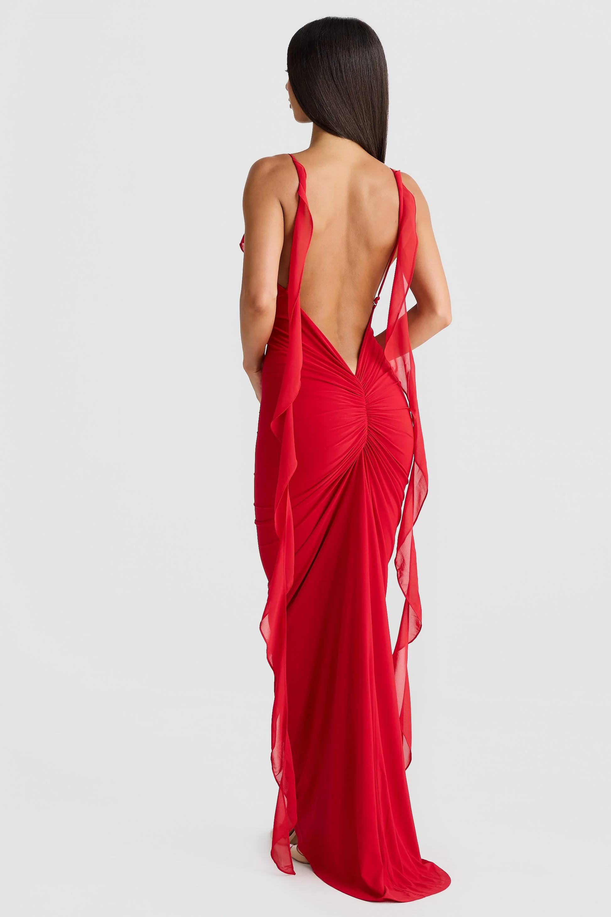 Daniela Dress - Red - Image 4
