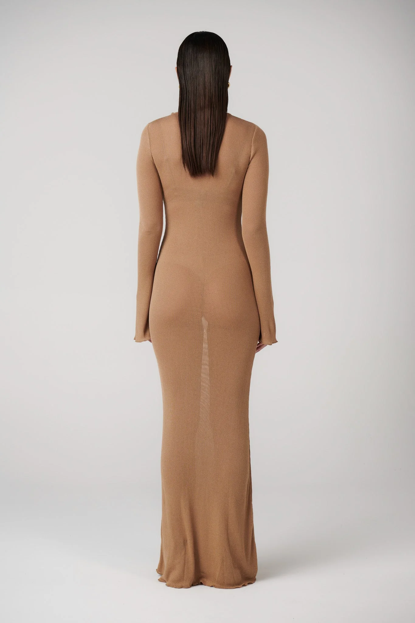 Danita Maxi Dress - Latte - Image 2