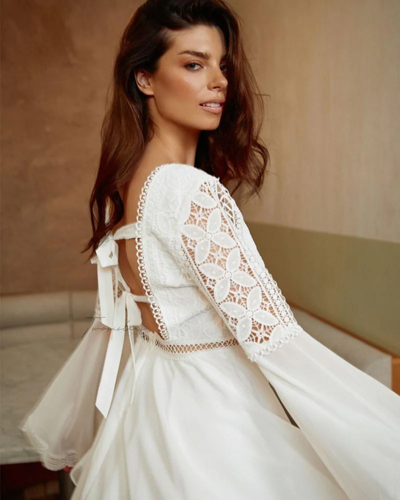 Darcy Dress - White - Image 3