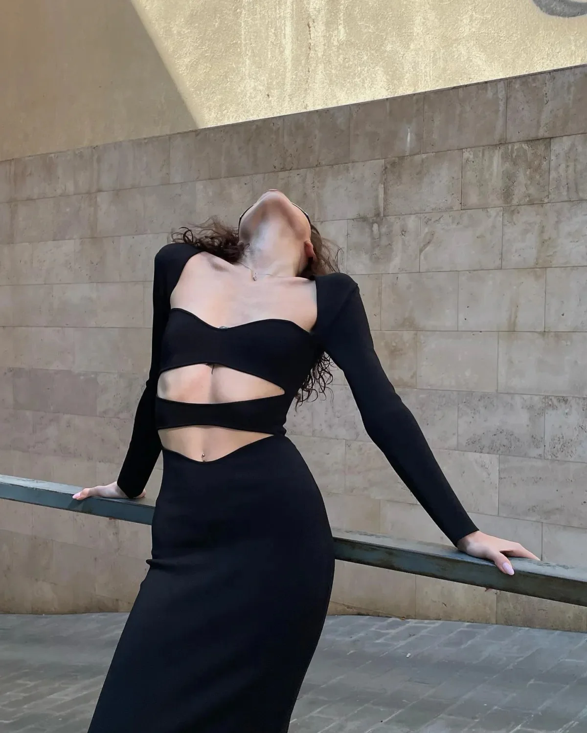 Dariah Dress - Black - Image 7