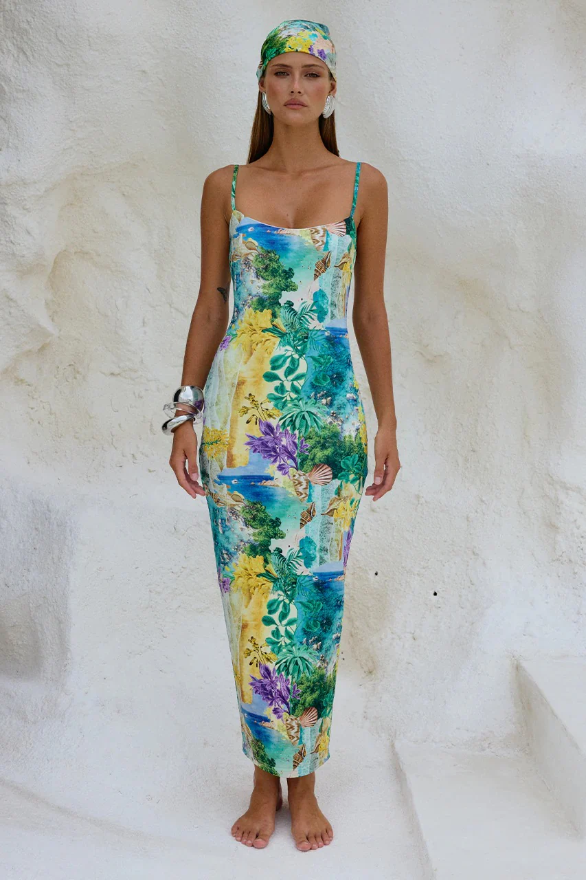 Deia Midi Dress - Esme Print - Image 4
