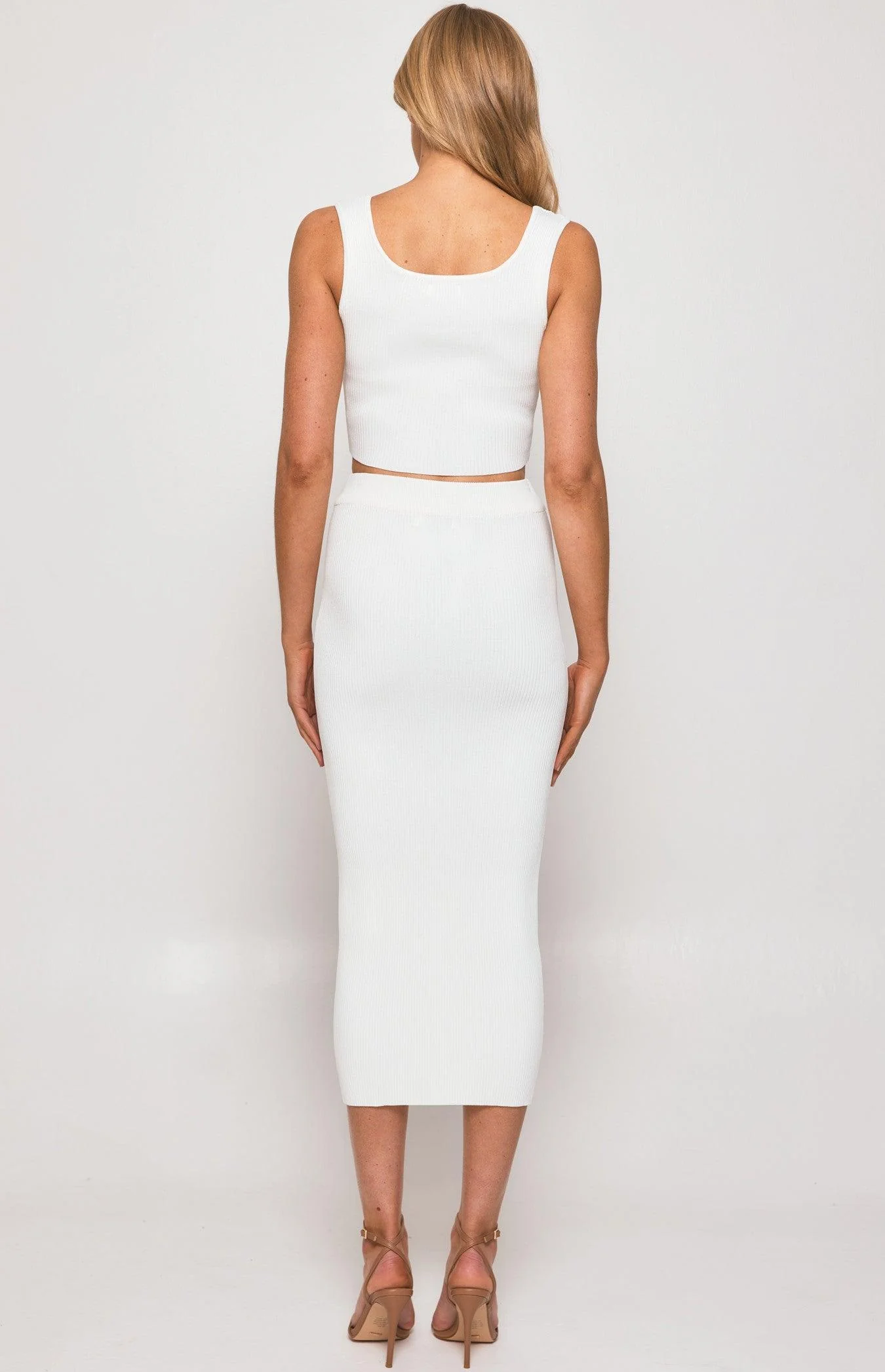 Delora Knit Set - White - Image 2