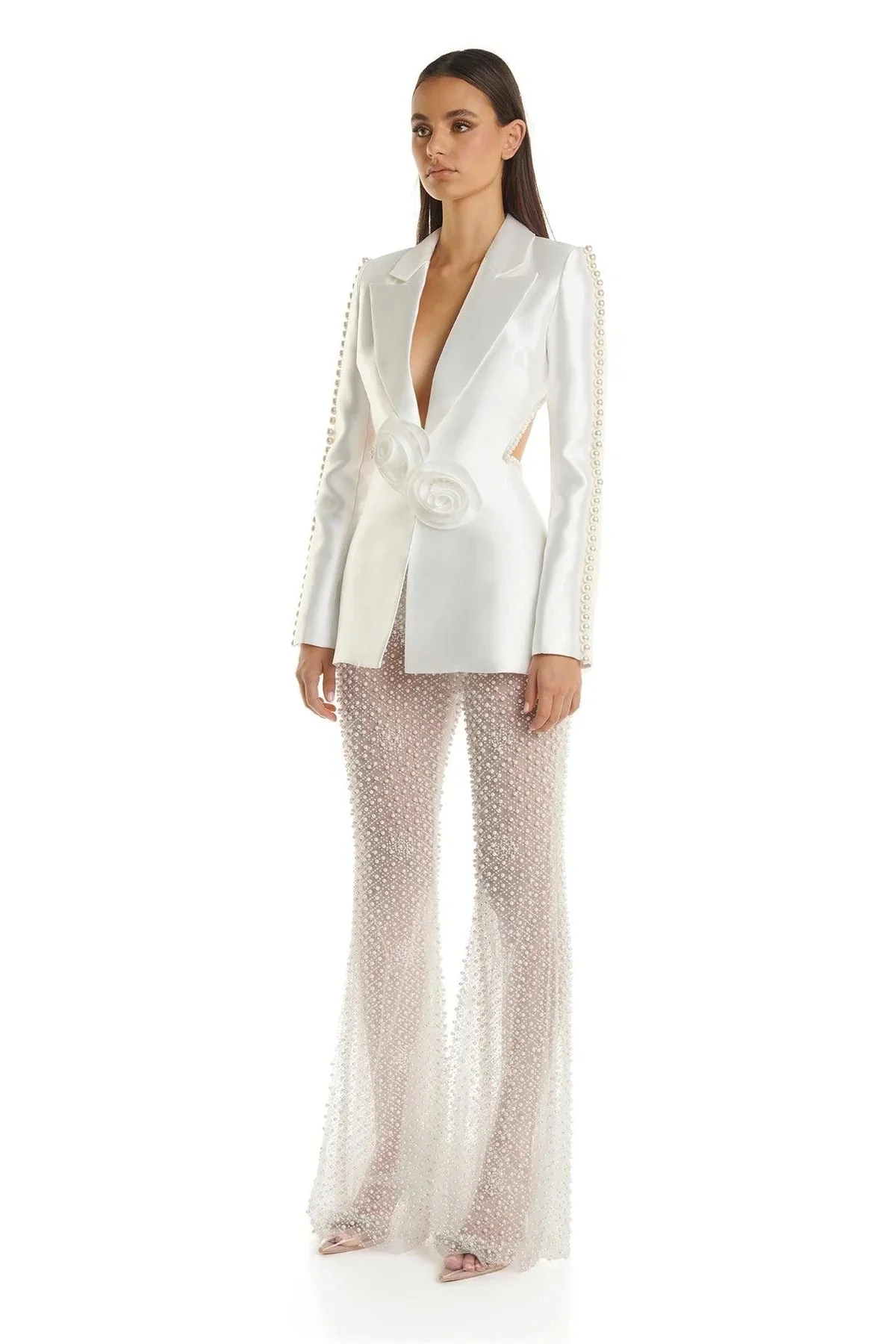 Denise Blazer - White - Image 5