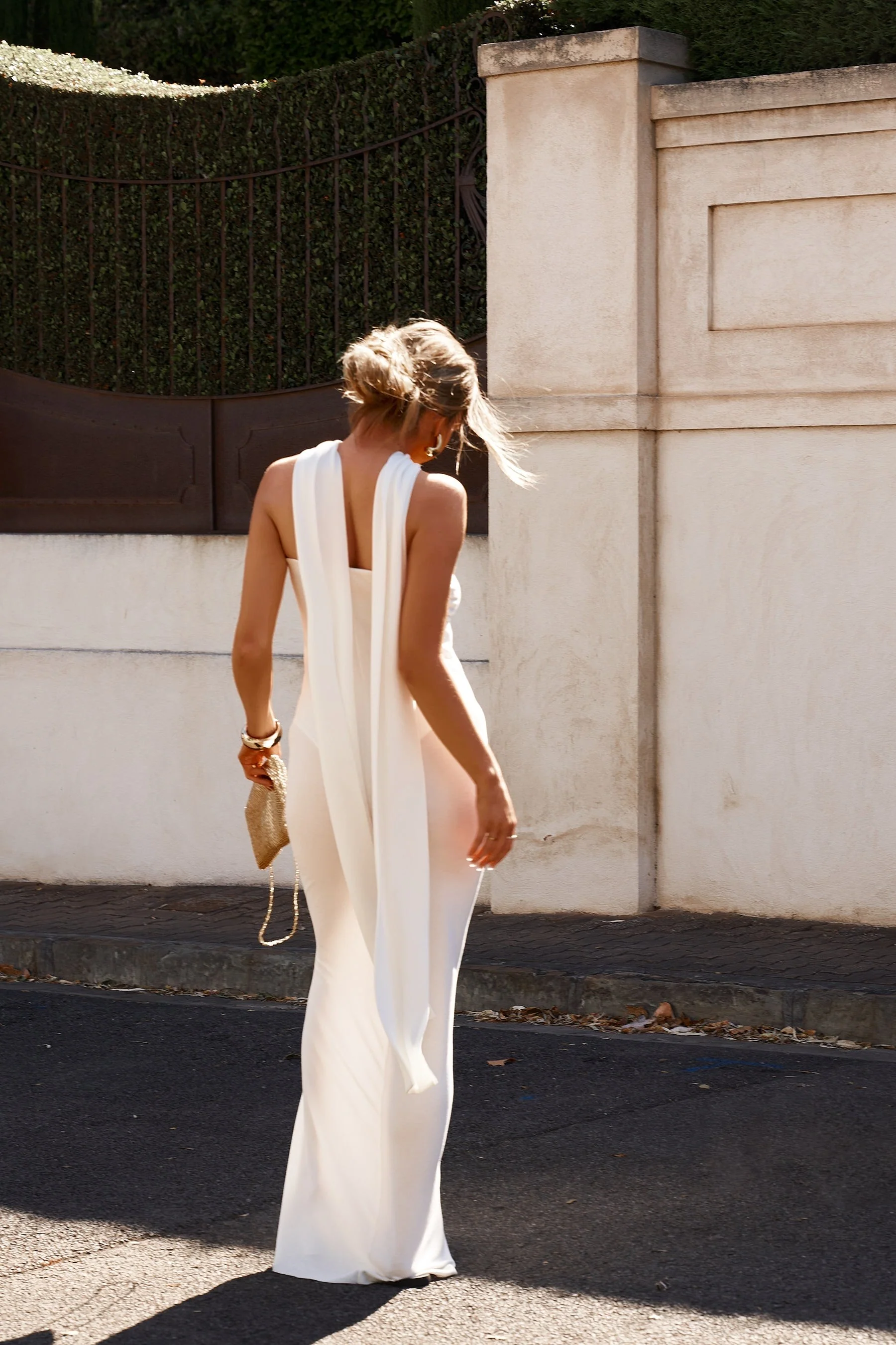 Desi Gown - White - Image 2
