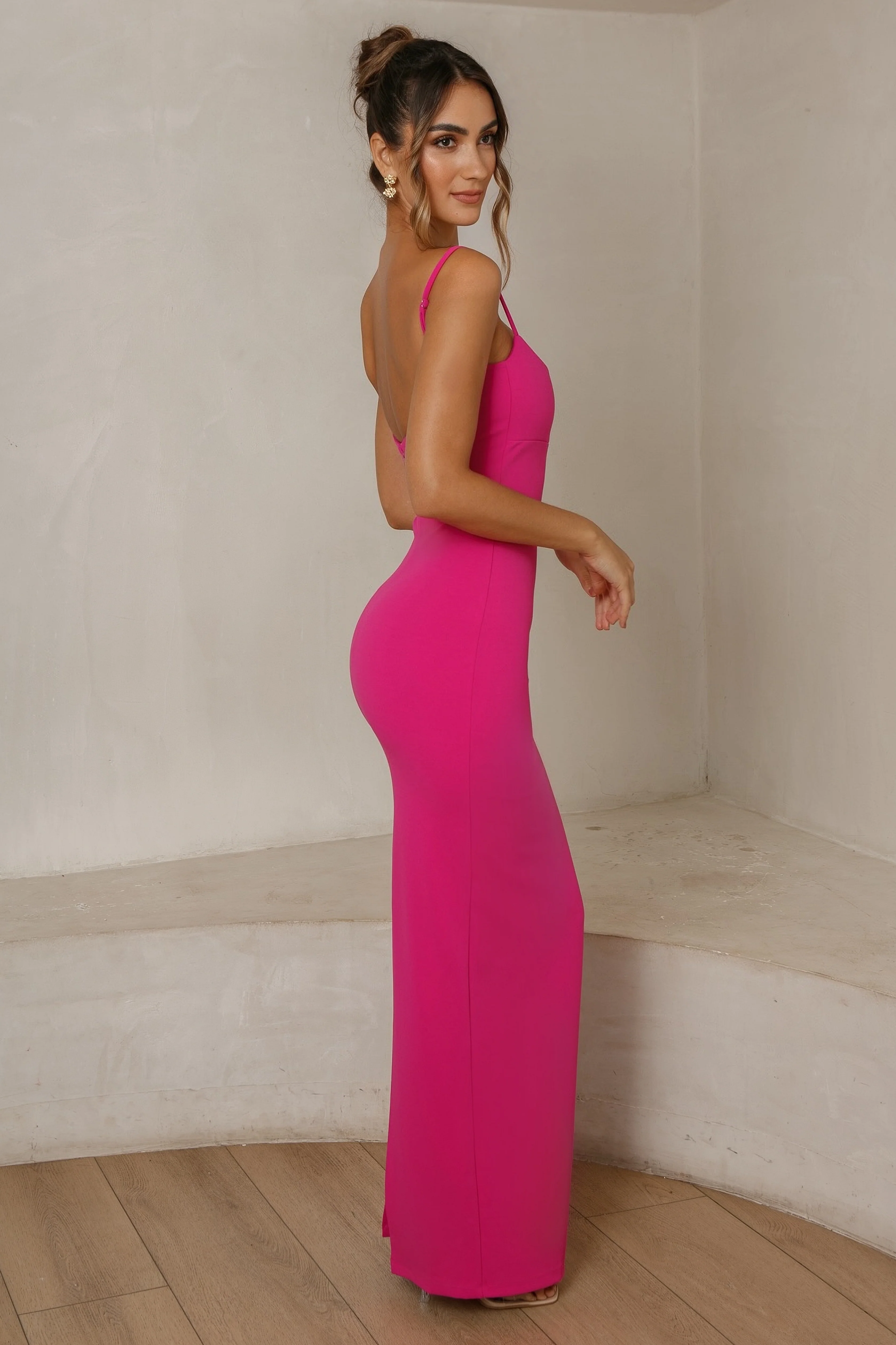 Divinity Gown - Hot Pink - Image 2