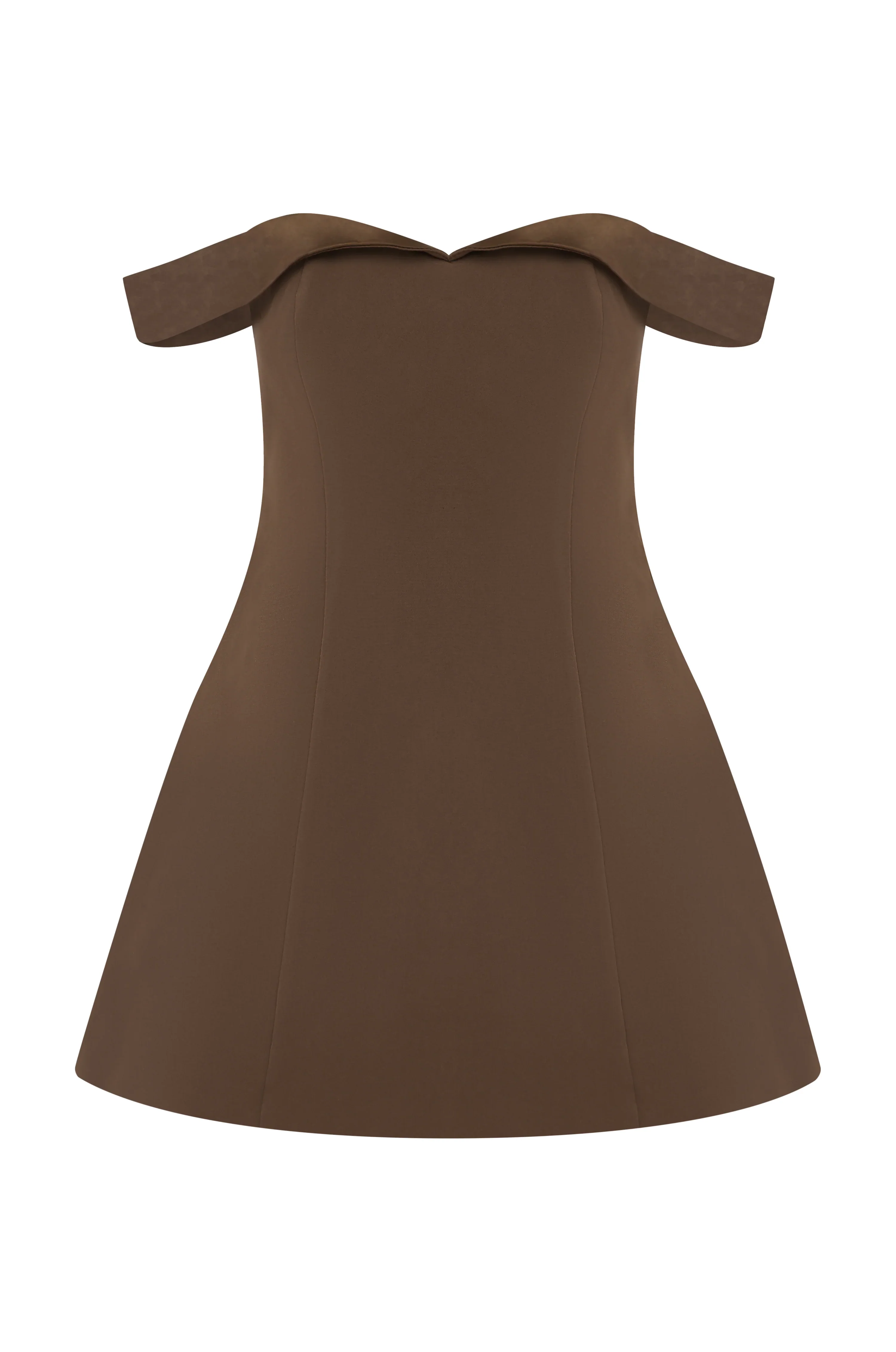 Ebony Mini Dress - Espresso - Image 5