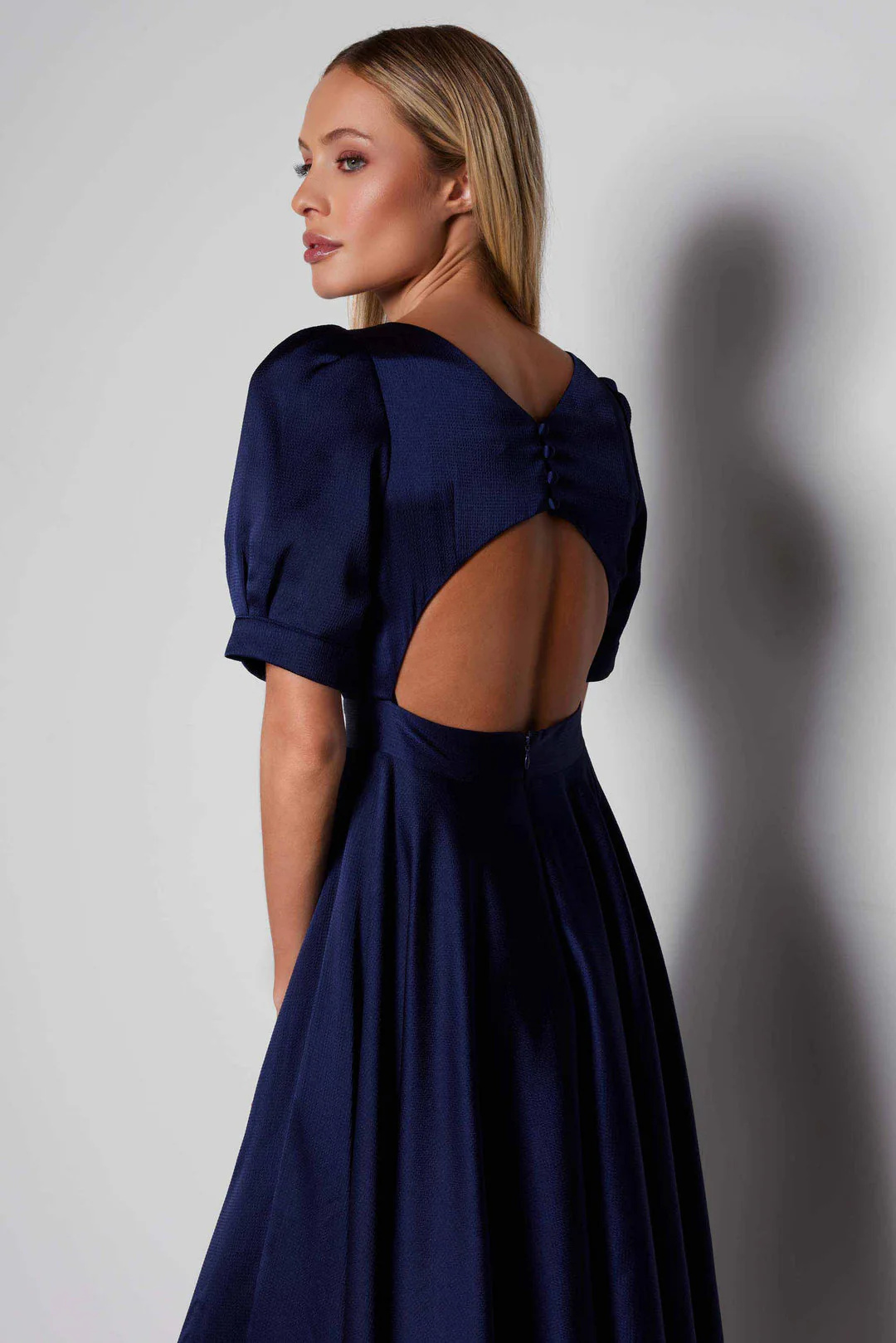 Edith Dress - Midnight Blue - Image 3