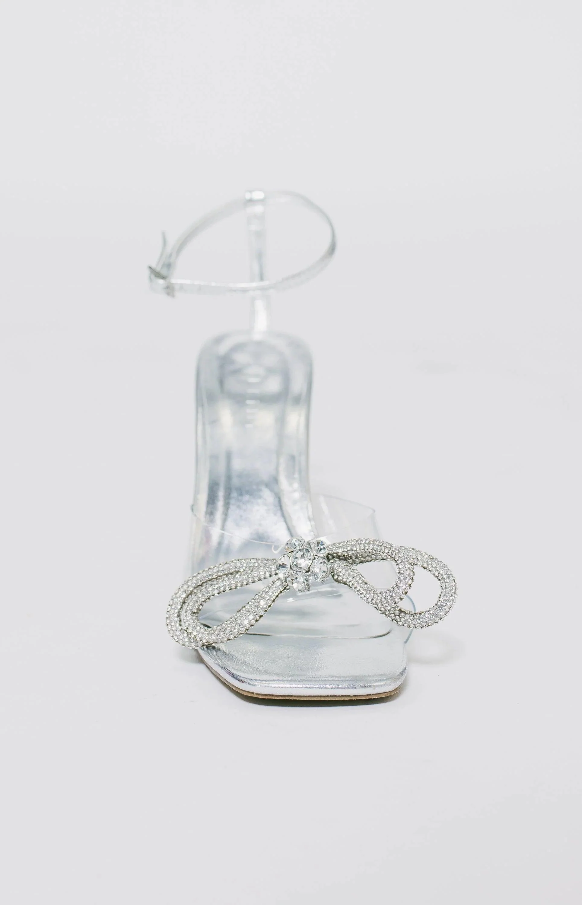 Elarni Heels - Clear/Silver - Image 5