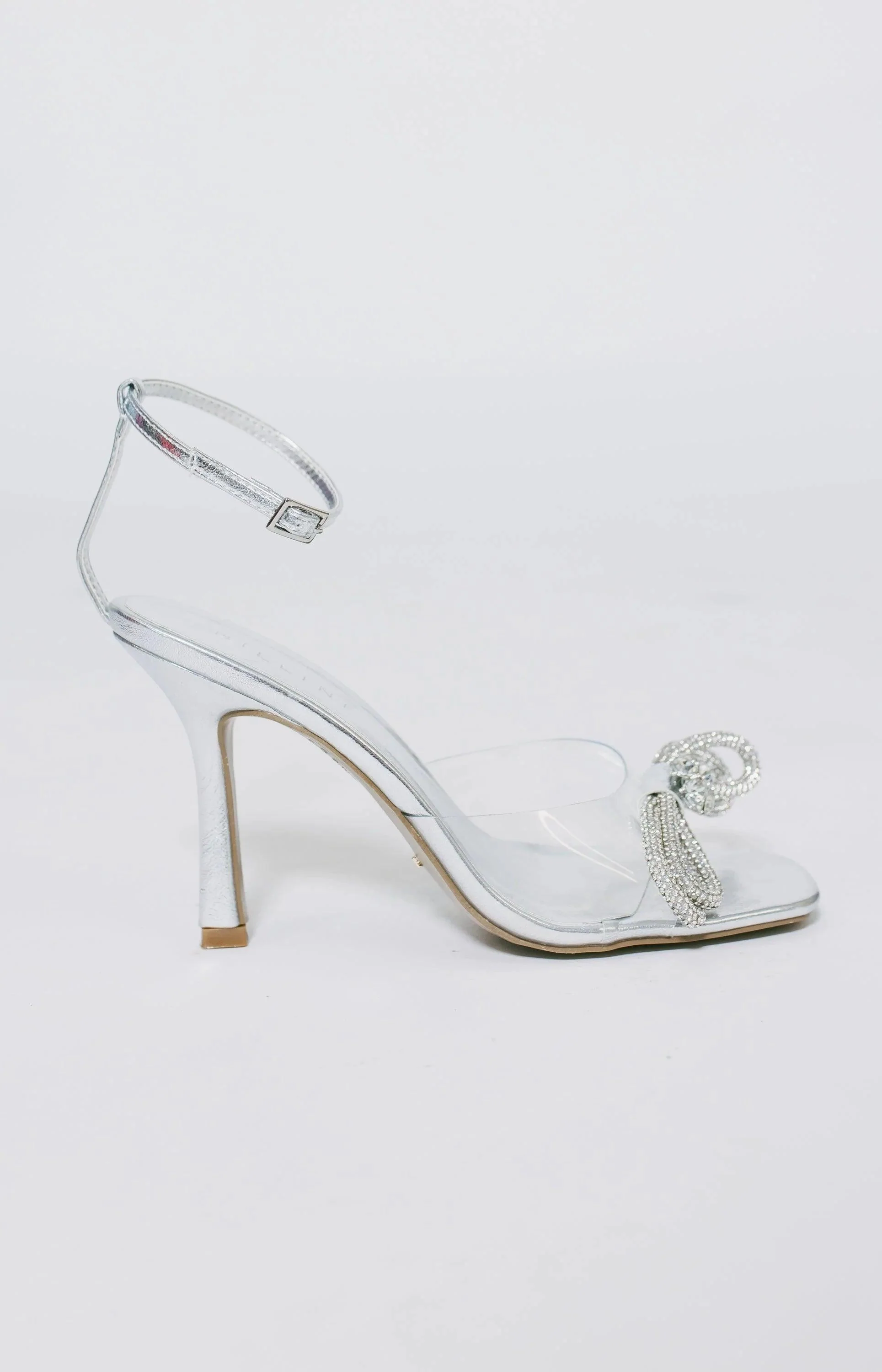 Elarni Heels - Clear/Silver - Image 6