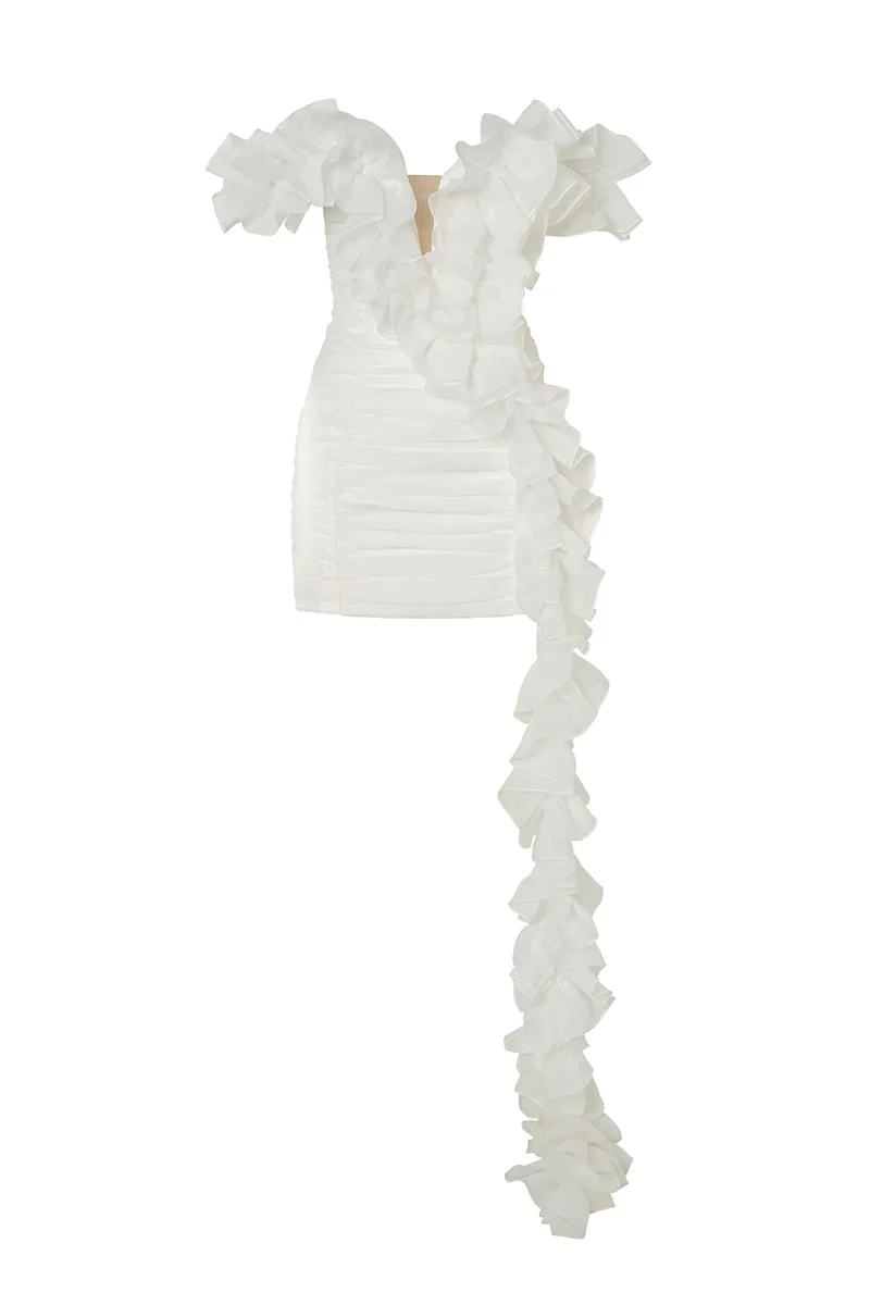 Casablanca Dress - White - Image 6